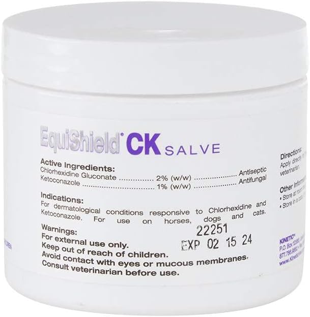 Kinetic Vet EquiShield CK Salve - 4OZ Horse Wound Care Formula