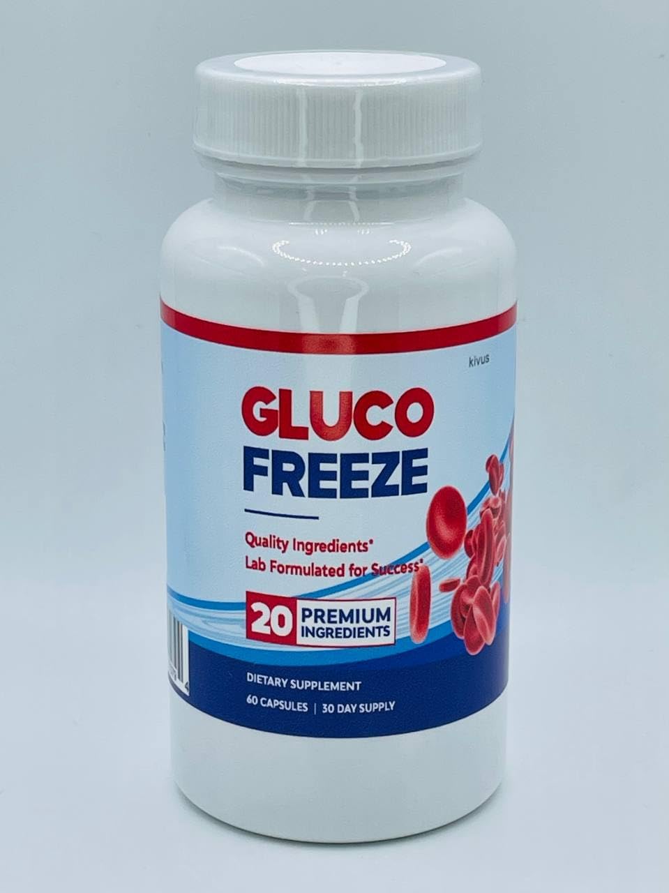 Kivus Gluco Freeze 3 Pack - Fast-Acting Glucose Support Supplement