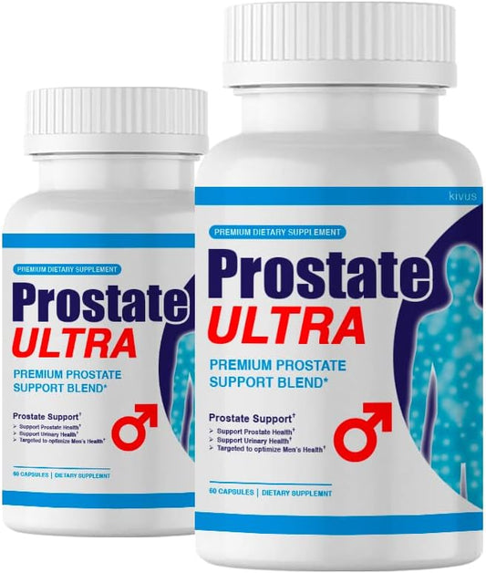 Kivus Prostate Ultra Supplement - 2 Pack for Prostate Health