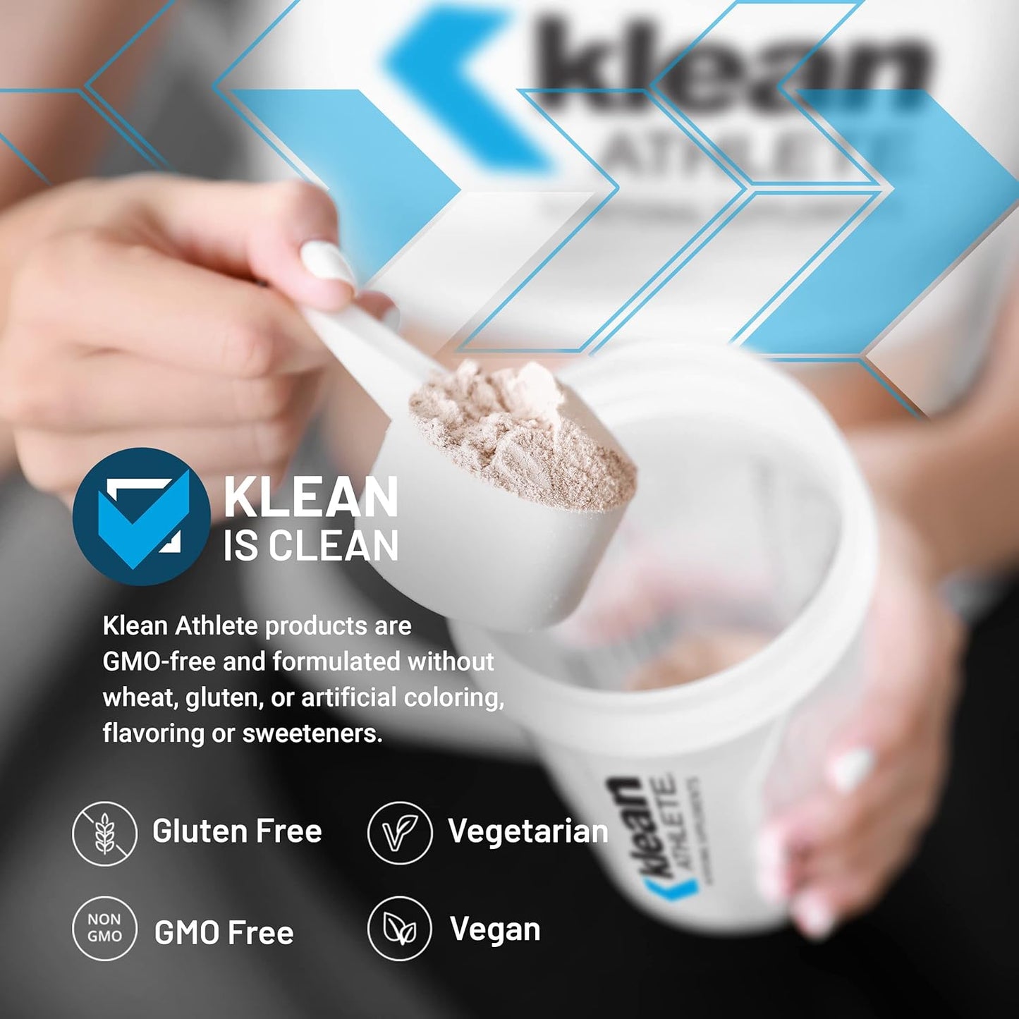 Klean ATHLETE Pre-Workout Supplement with Beet Root Extract, Vitamin C, and Organic Caffeine for Athletic Endurance - Natural Lemon Tea Flavor - 7 Ounces