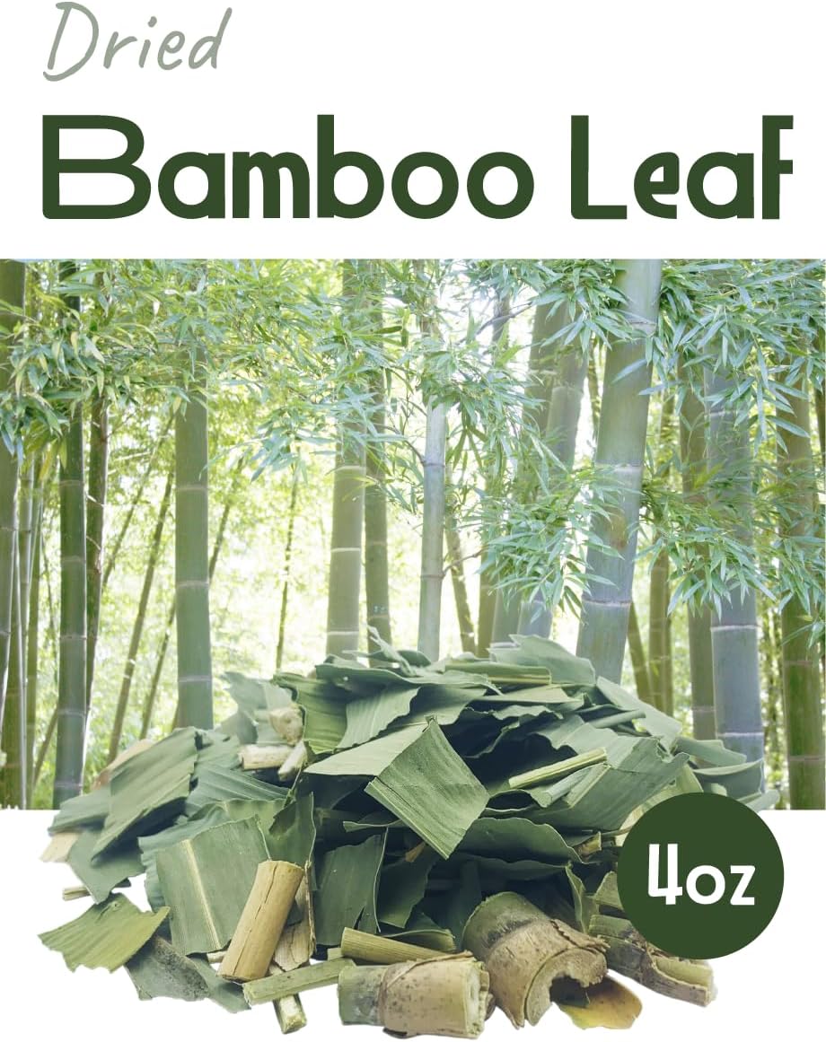 Korean Dried Bamboo Leaf Tea - 4oz Supplement for Hair, Skin, Nails - High in Silica & Vitamin Dietary Fiber - Adderenity Brand