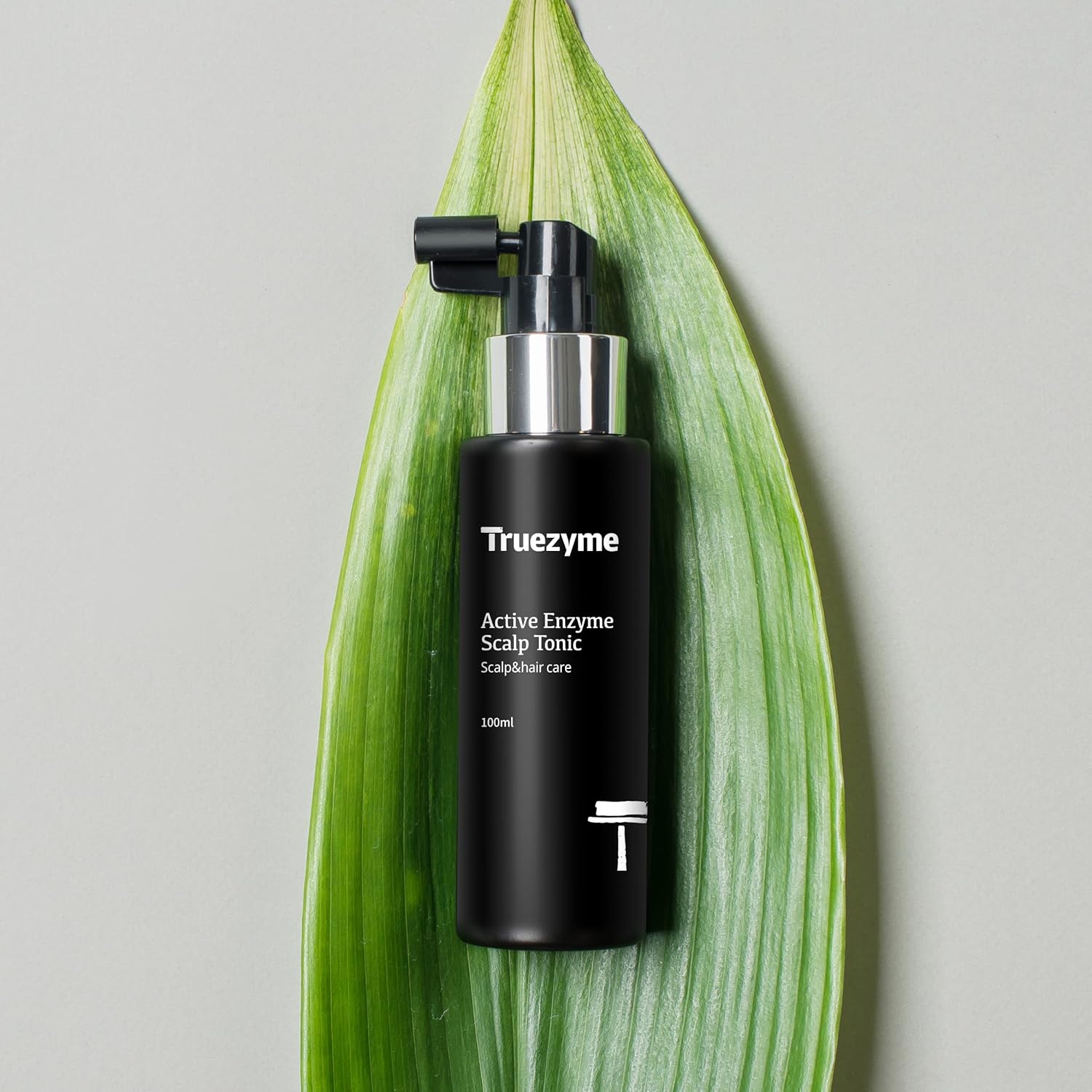 Korean Premium Haircare: truezyme Active Scalp Tonic 100ml - Fermented Botanical Extracts, Hypoallergenic Formula, No Chemicals