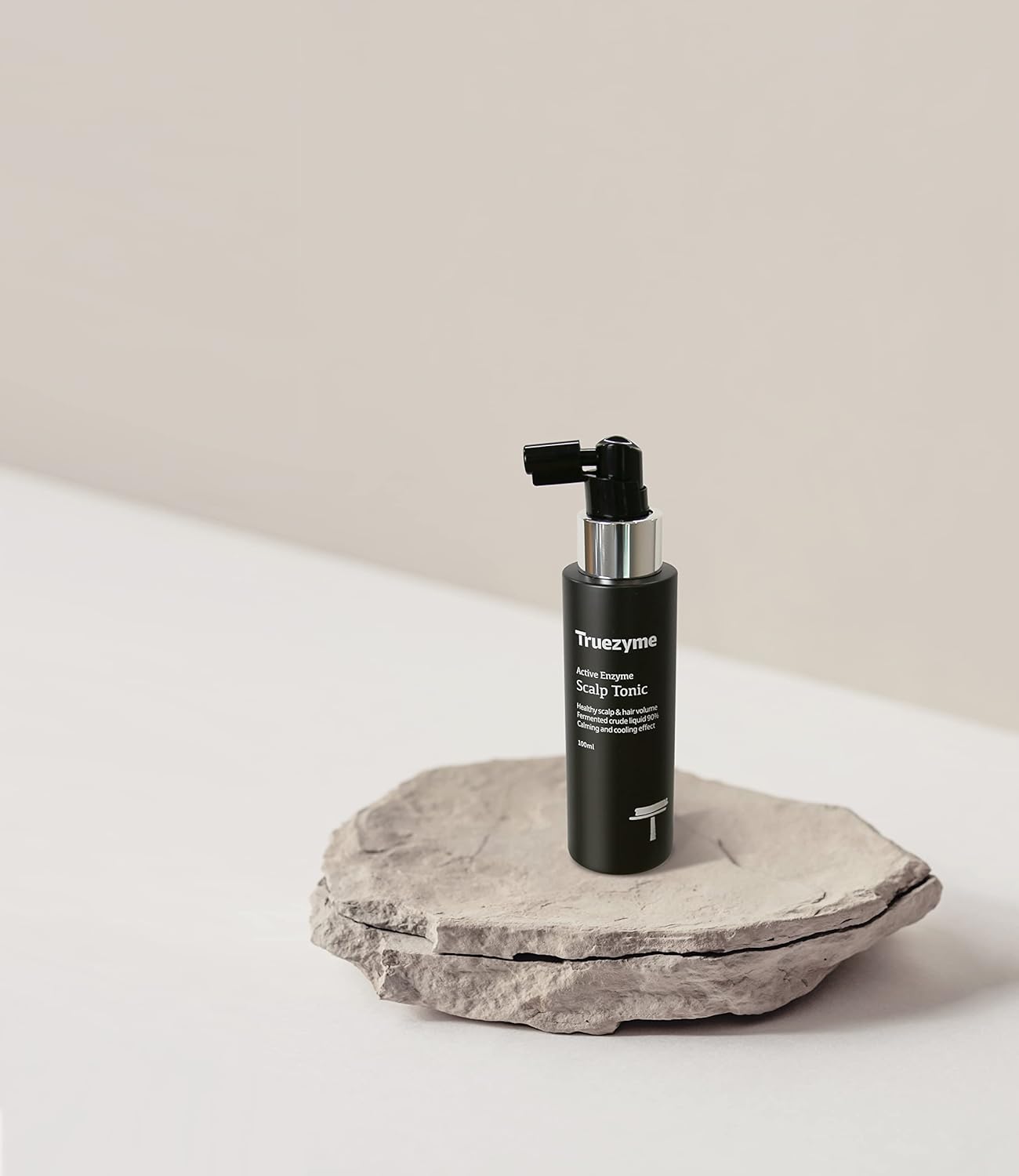 Korean Premium Haircare: truezyme Active Scalp Tonic 100ml - Fermented Botanical Extracts, Hypoallergenic Formula, No Chemicals