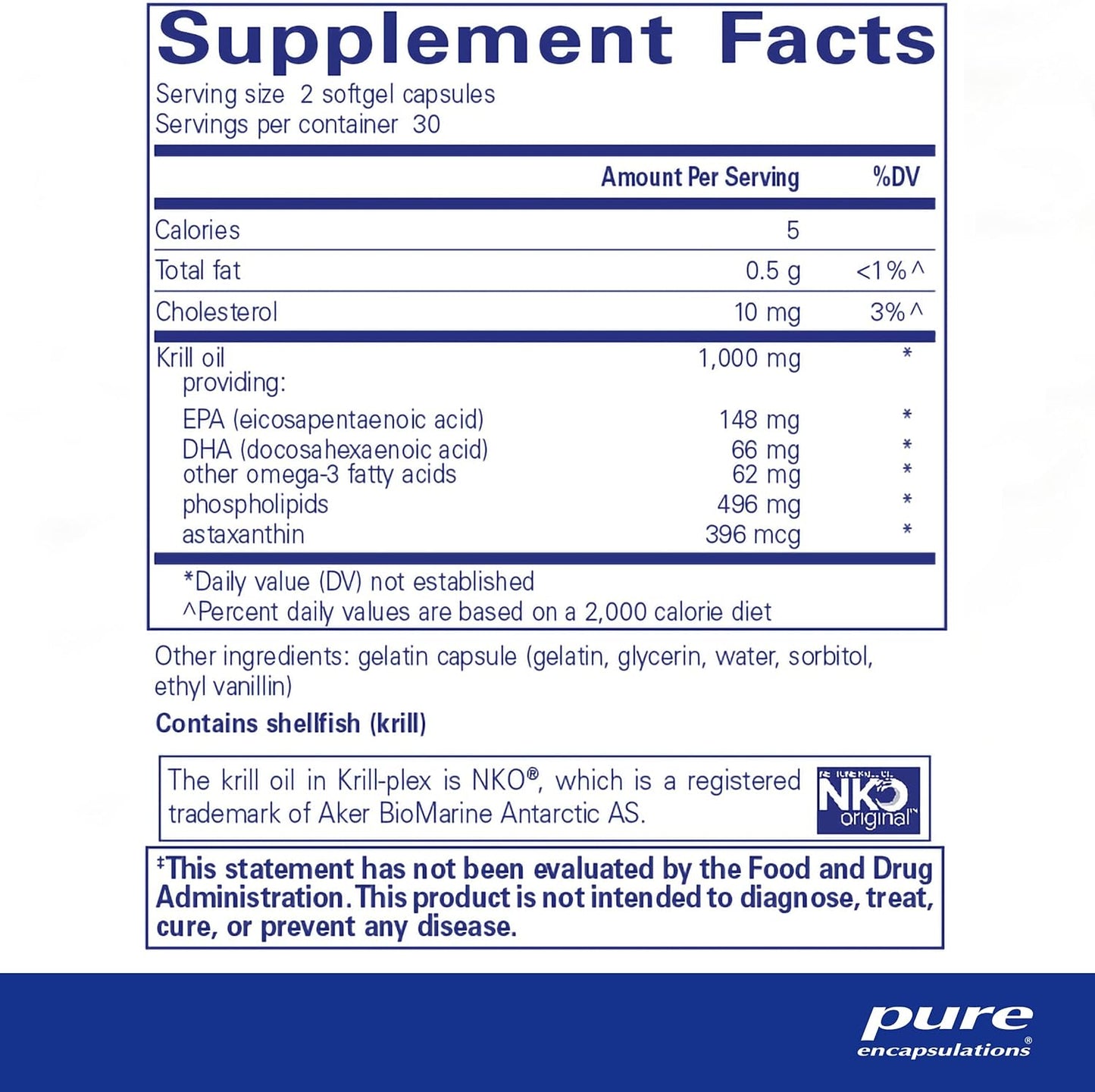 Krill-Plex Softgel Capsules | Promotes Menstrual Comfort, Heart & Joint Health, Cognitive Function, Skin Health | 60 Count