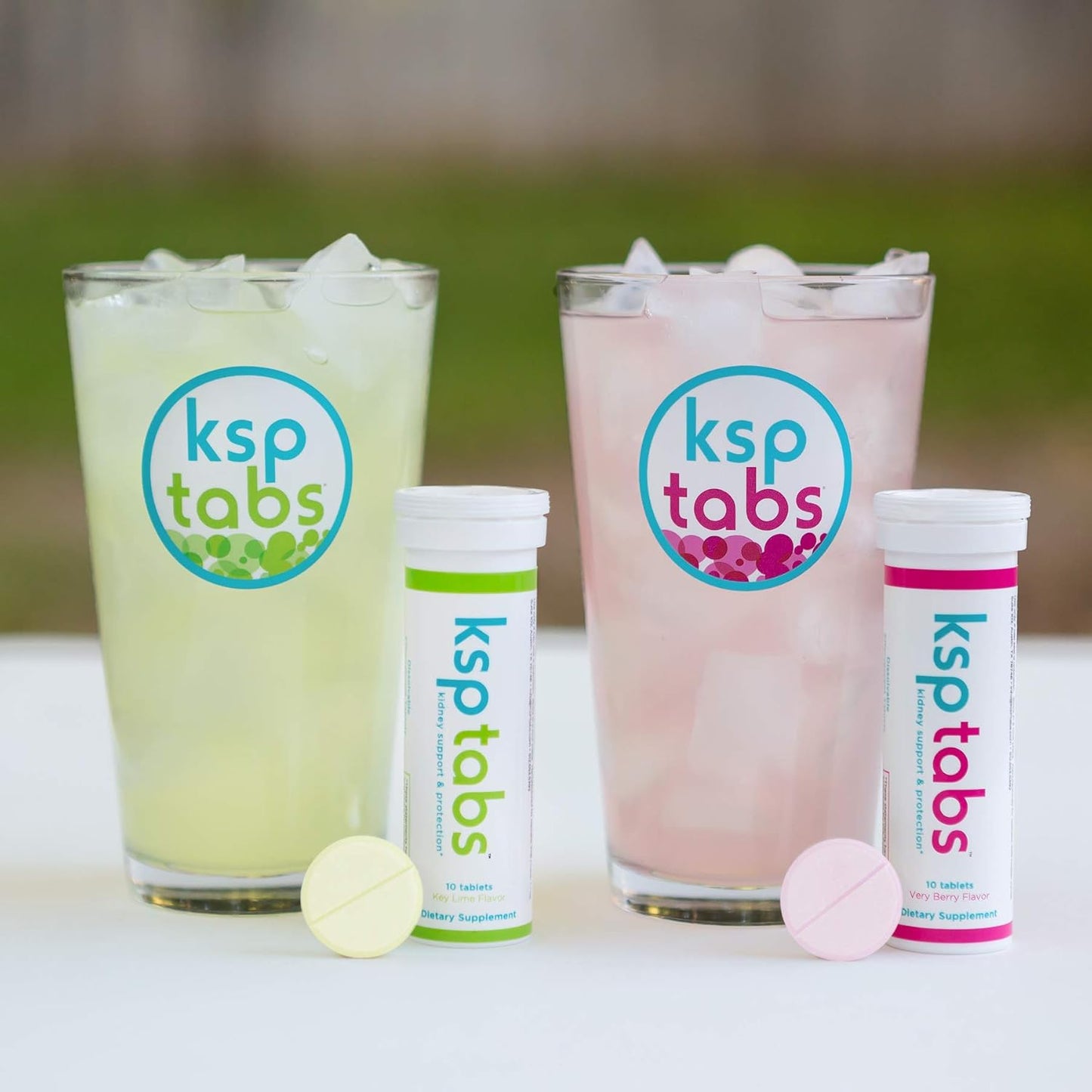 KSPtabs All Natural Hydration Health Supplement Trial Pack - Berry, Lime, Citrus - 3 Pack