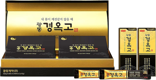 KWANGDONG Kyung Ok Ko Premium Korean Herbal Supplement - Natural Energy Booster for Men & Women (60 Capsules)