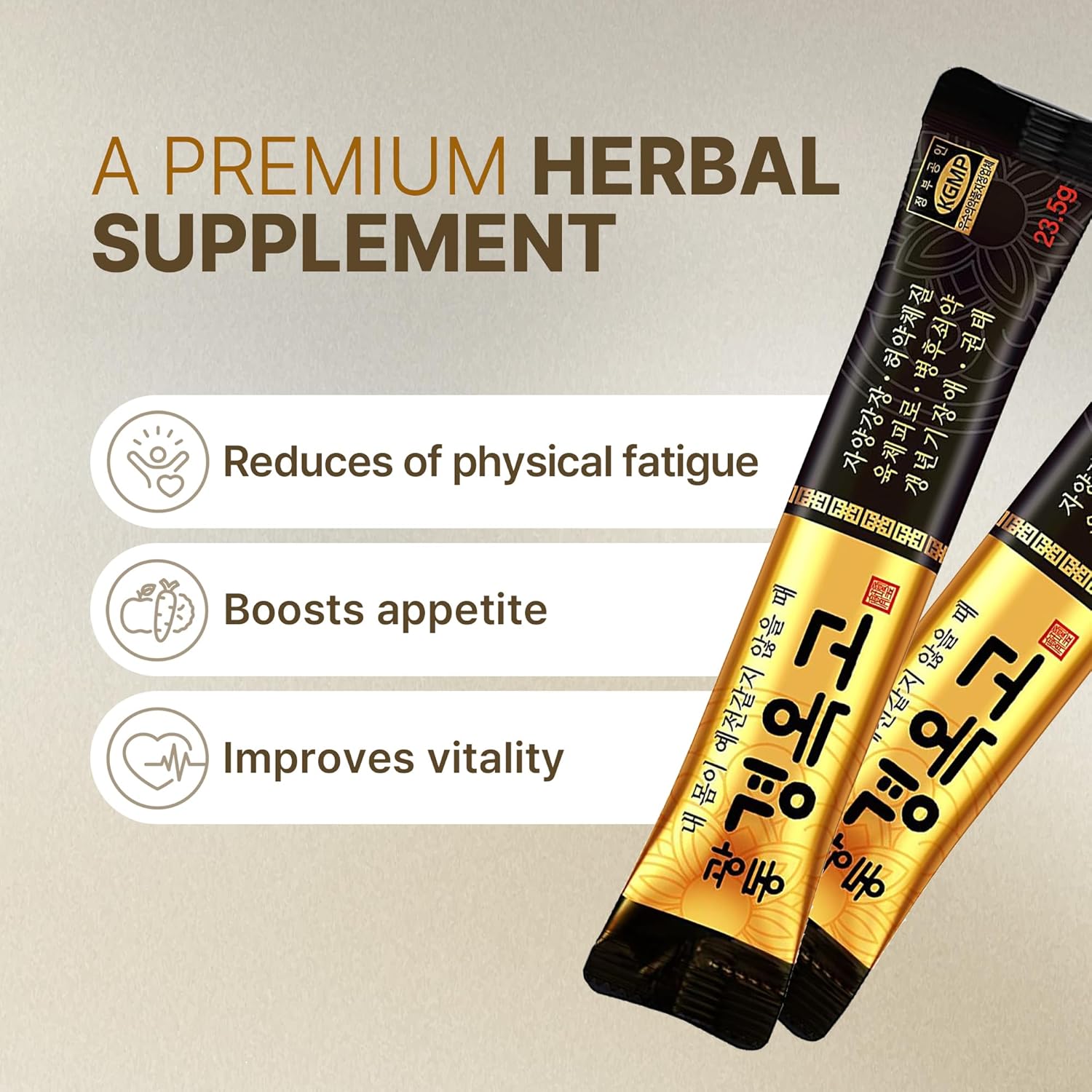 KWANGDONG Kyung Ok Ko Premium Korean Herbal Supplement - Natural Energy Booster for Men & Women (60 Capsules)