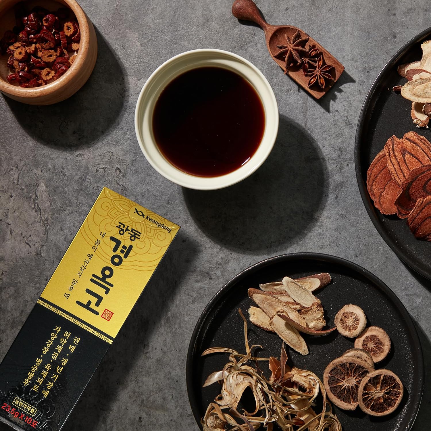 KWANGDONG Kyung Ok Ko Premium Korean Herbal Supplement - Natural Energy Booster for Men & Women (60 Capsules)