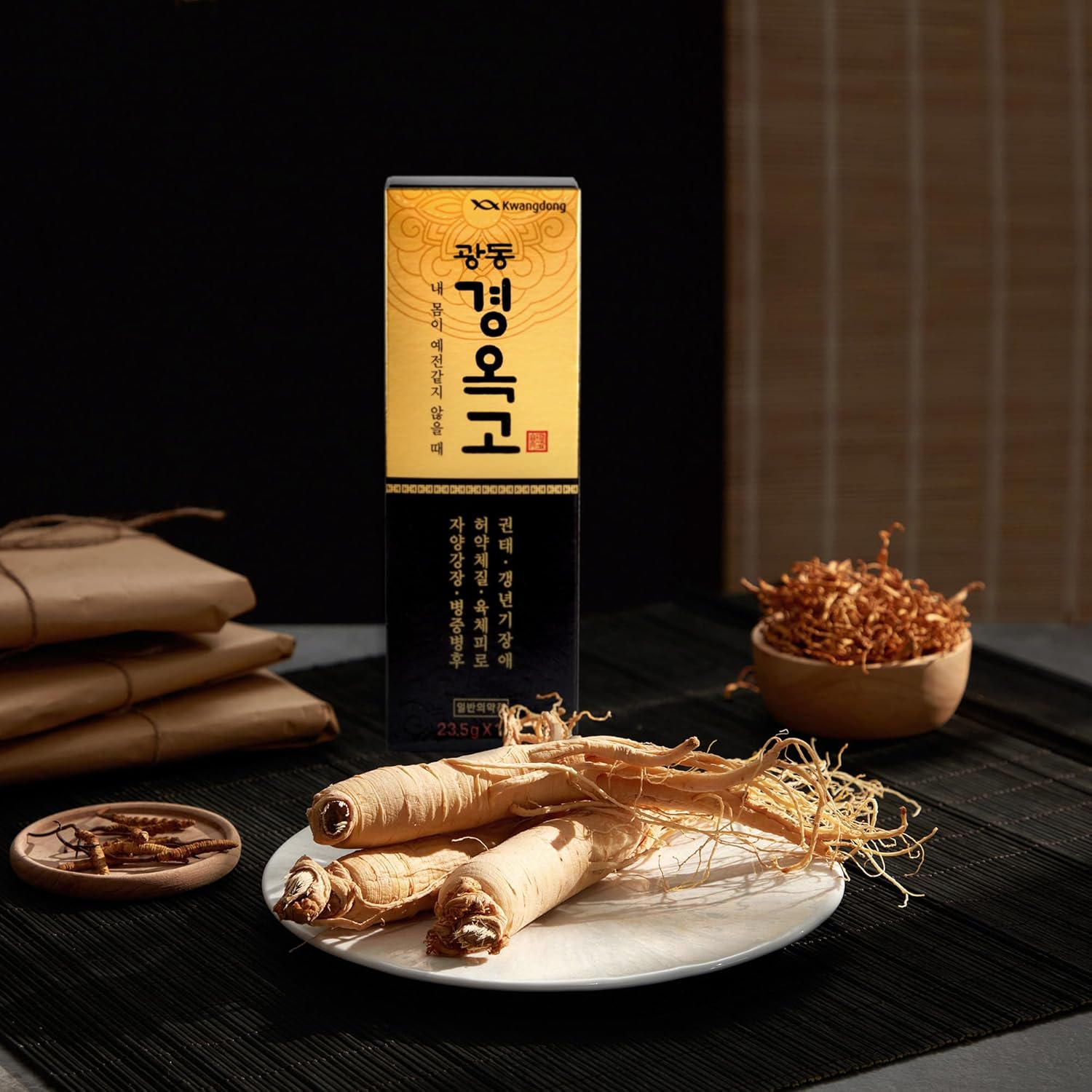 KWANGDONG Kyung Ok Ko Premium Korean Herbal Supplement - Natural Energy Booster for Men & Women (60 Capsules)