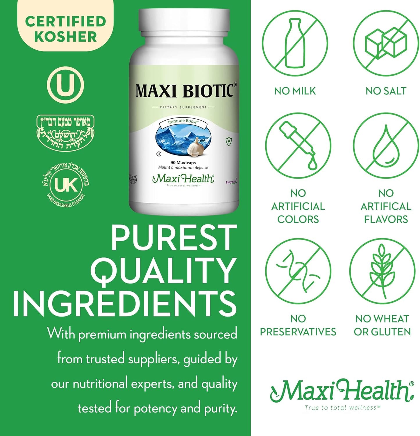 Kyolic Aged Garlic Extract Capsules with Spirulina, Echinacea, Oregano (90 Count) - Natural Antioxidant Supplement for Wellness Support