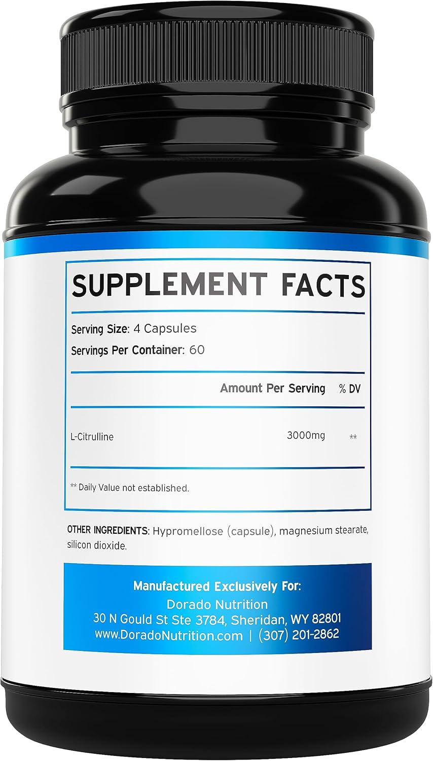 L Citrulline 3000mg and Turkesterone 500mg Supplements - Combo Pack (360 Capsules) for Enhanced Nutrition