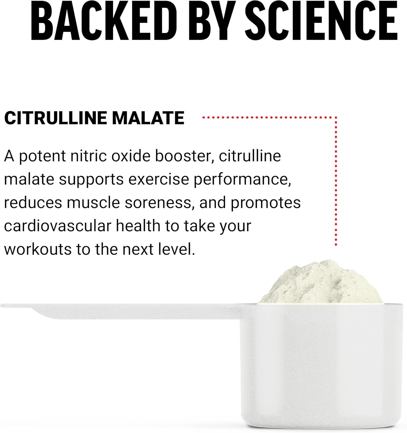 L Citrulline Malate 2:1 Powder Pump Supplement for Men, Boost Nitric Oxide, Blood Flow, Muscle Pumps, Performance - Unflavored, 66 Servings