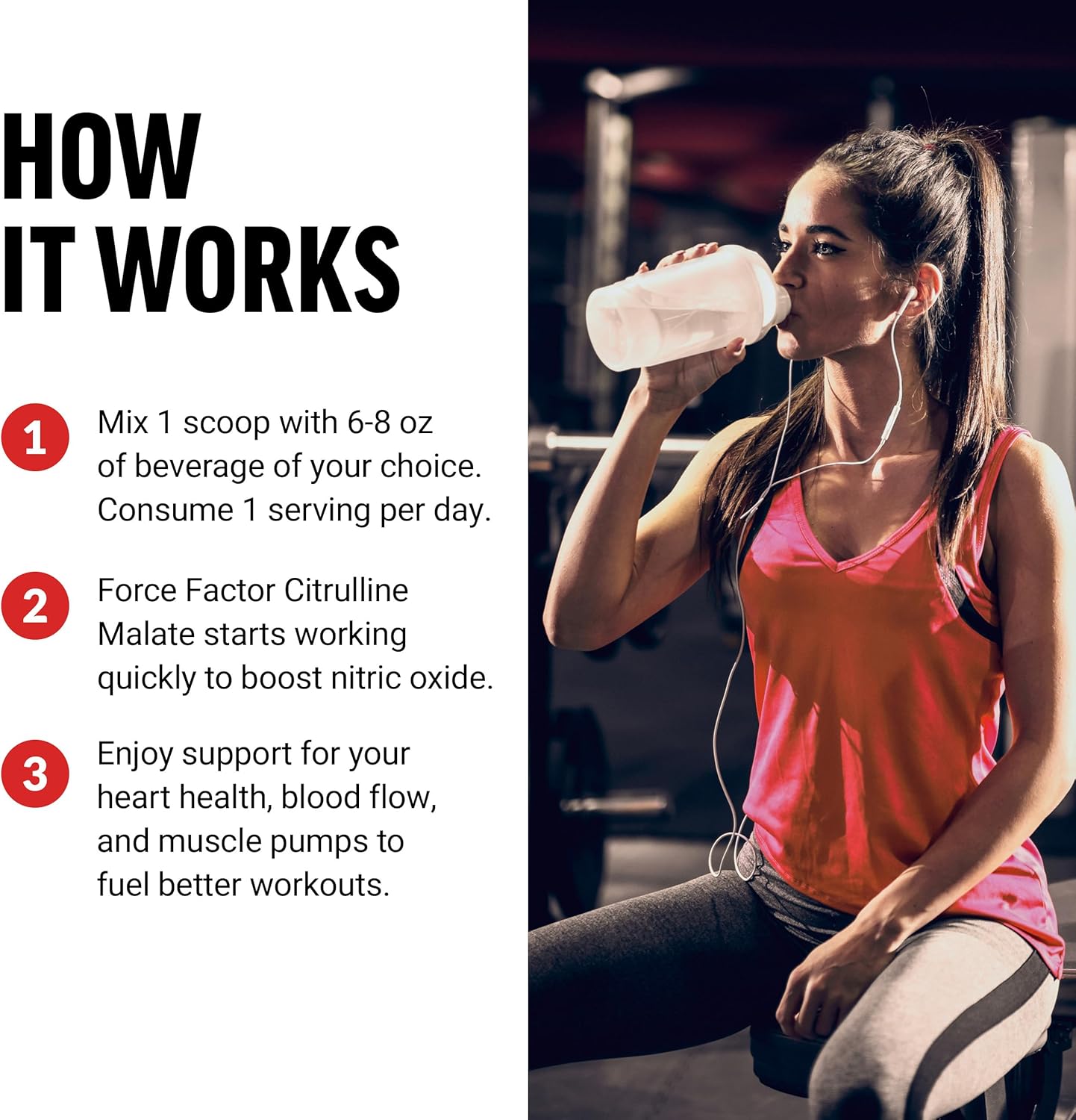 L Citrulline Malate 2:1 Powder Pump Supplement for Men, Boost Nitric Oxide, Blood Flow, Muscle Pumps, Performance - Unflavored, 66 Servings