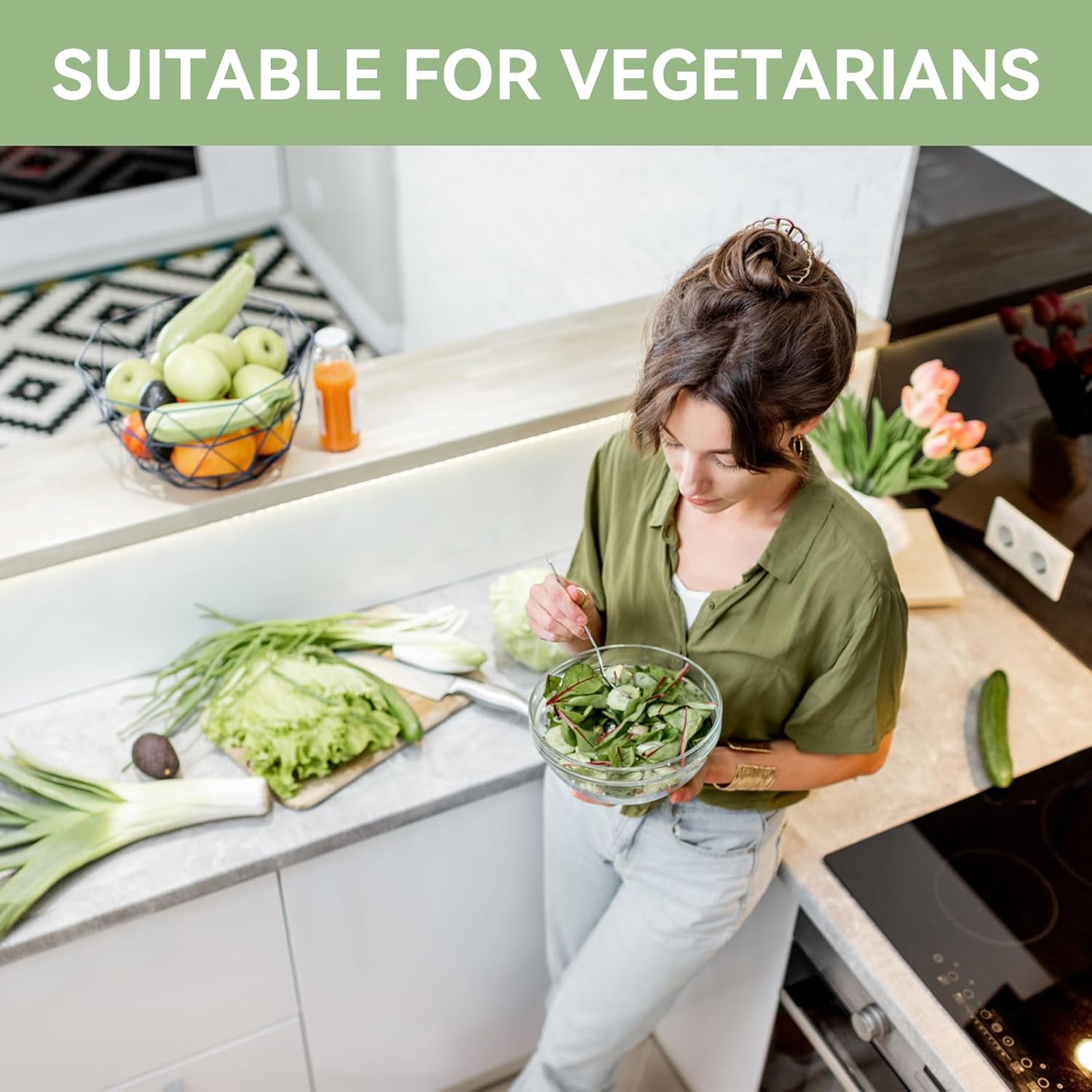 L-Theanine 200mg Capsules for Relaxation & Stress Relief - Non-GMO, Gluten Free (240 Veg Caps)