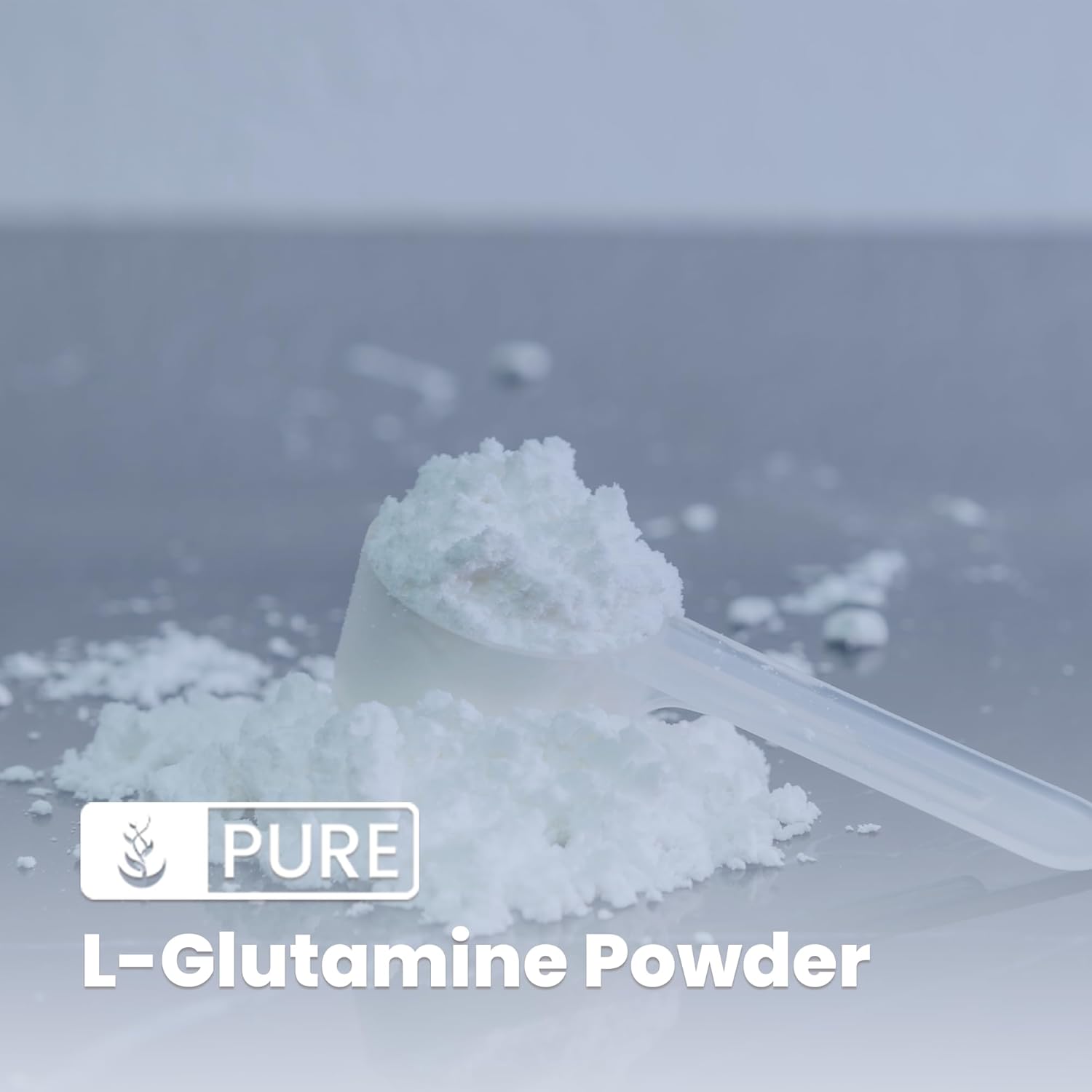 Lab-Verified 1lb L-Glutamine Alpha-Amino Acid Supplement Powder with Pure Original Ingredients