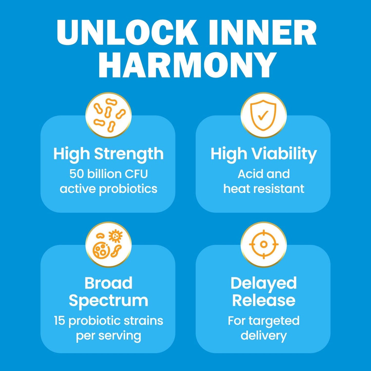 LABO Nutrition FloraGenesis Probiotics 50 Billion CFU - 15 Strains, 600x More Survivability, Delayed Release, Stomach Acid Resistant - Gut & Digestive Health - 30 Bags