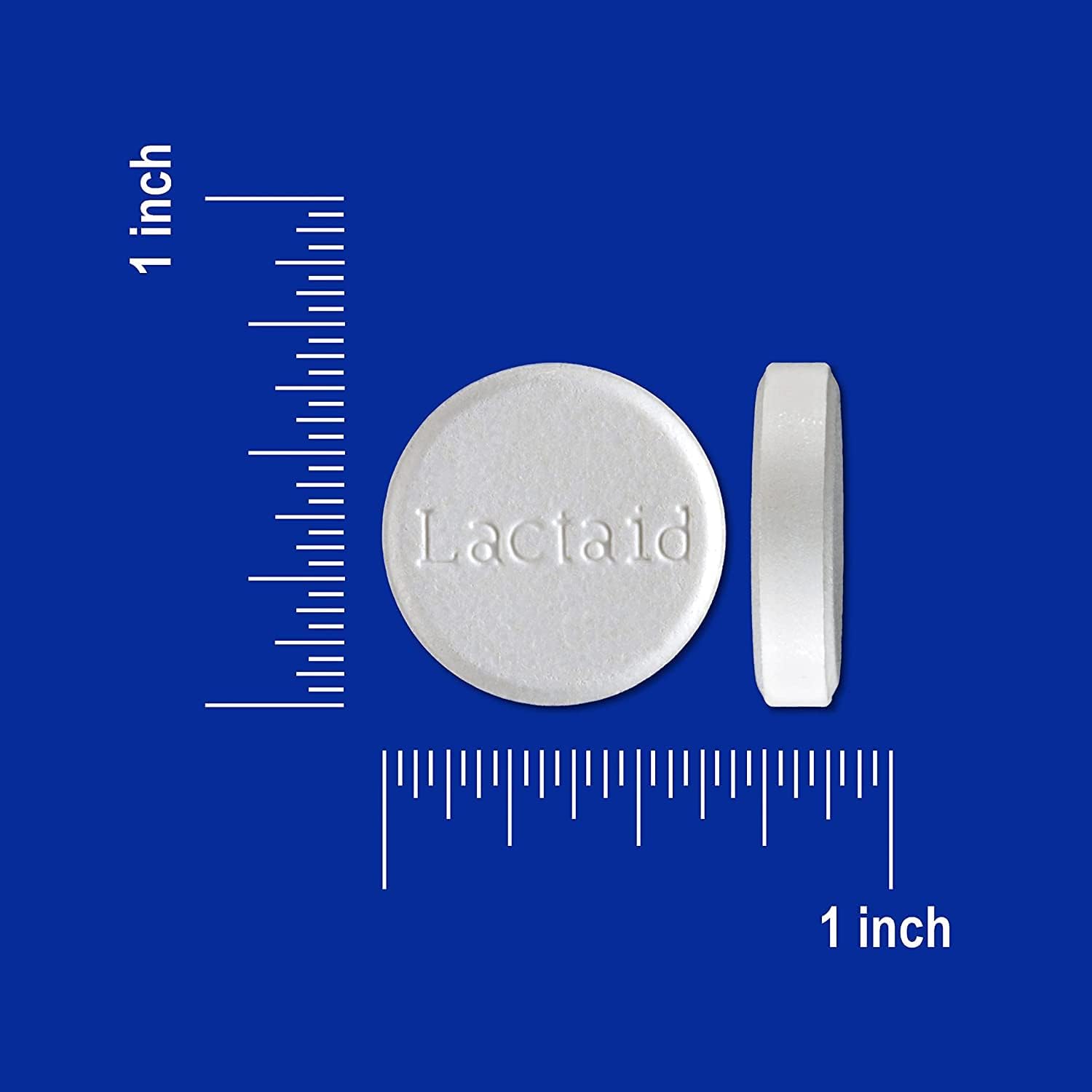 Lactaid Fast Act Chewables for Lactose Intolerance Relief - 240 Tablets, Vanilla Twist Flavor, On-the-Go Relief from Gas, Bloating, and Diarrhea