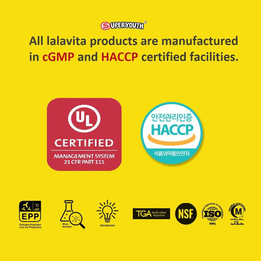 lalavita SuperYouth Fisetin 100mg Capsules - High-Potency Antioxidant Supplement for 90 Days of Health Support