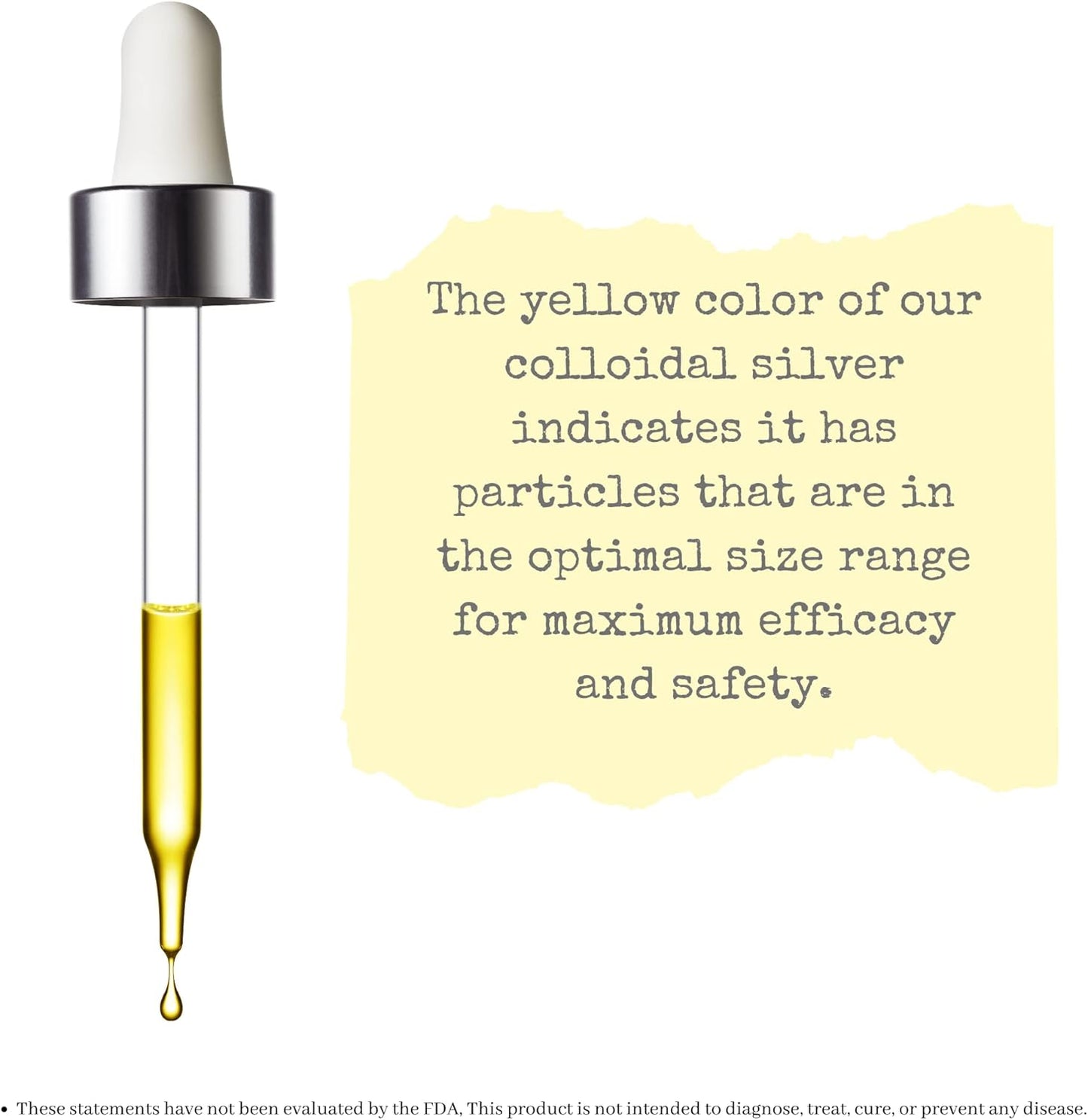Large 16oz Earth Clinic ® Colloidal Silver 20 PPM in Amber Glass Bottle for Immune Support