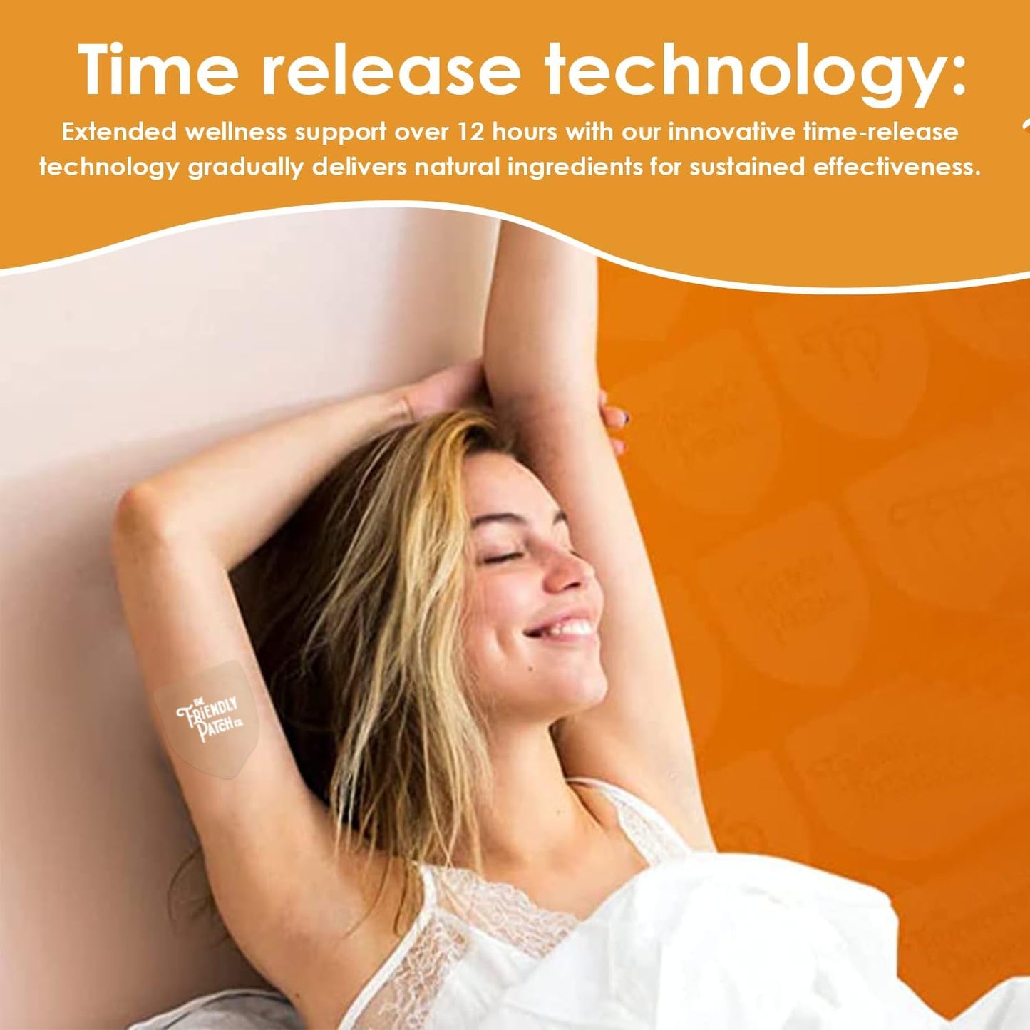 Late Night Out Wellness Patch - Plant Powered Wearable Patches with Vine Tea, Caffeine, Milk Thistle, Artichoke Leaf Extract - 8 Pack by The Friendly Patch
