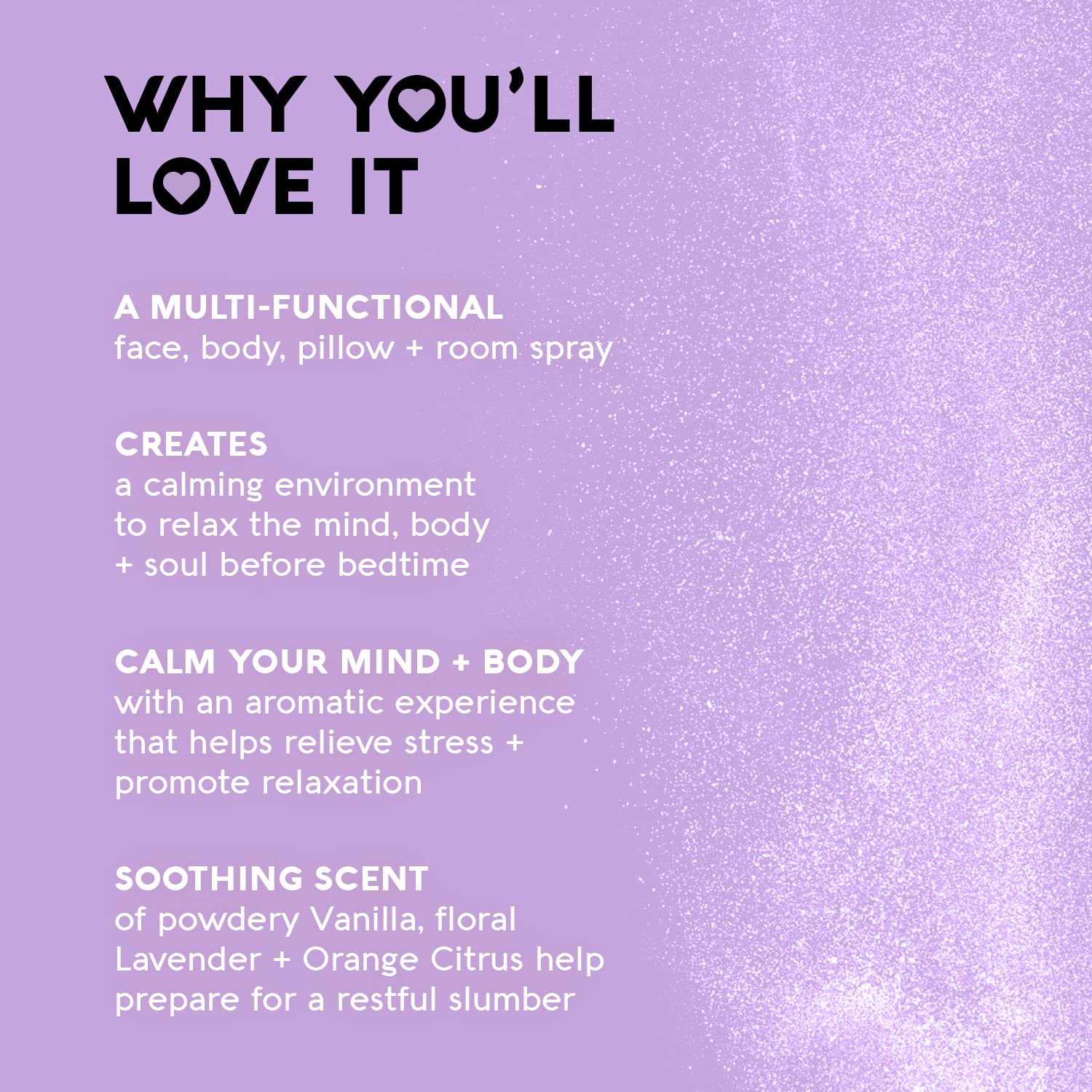 Lavender Chamomile Sleep Spray Multi-Pack - Relaxing Room and Pillow Mist with Coconut, Jojoba, and Moringa Seed Oils - 6.76 fl oz (2 Pack)