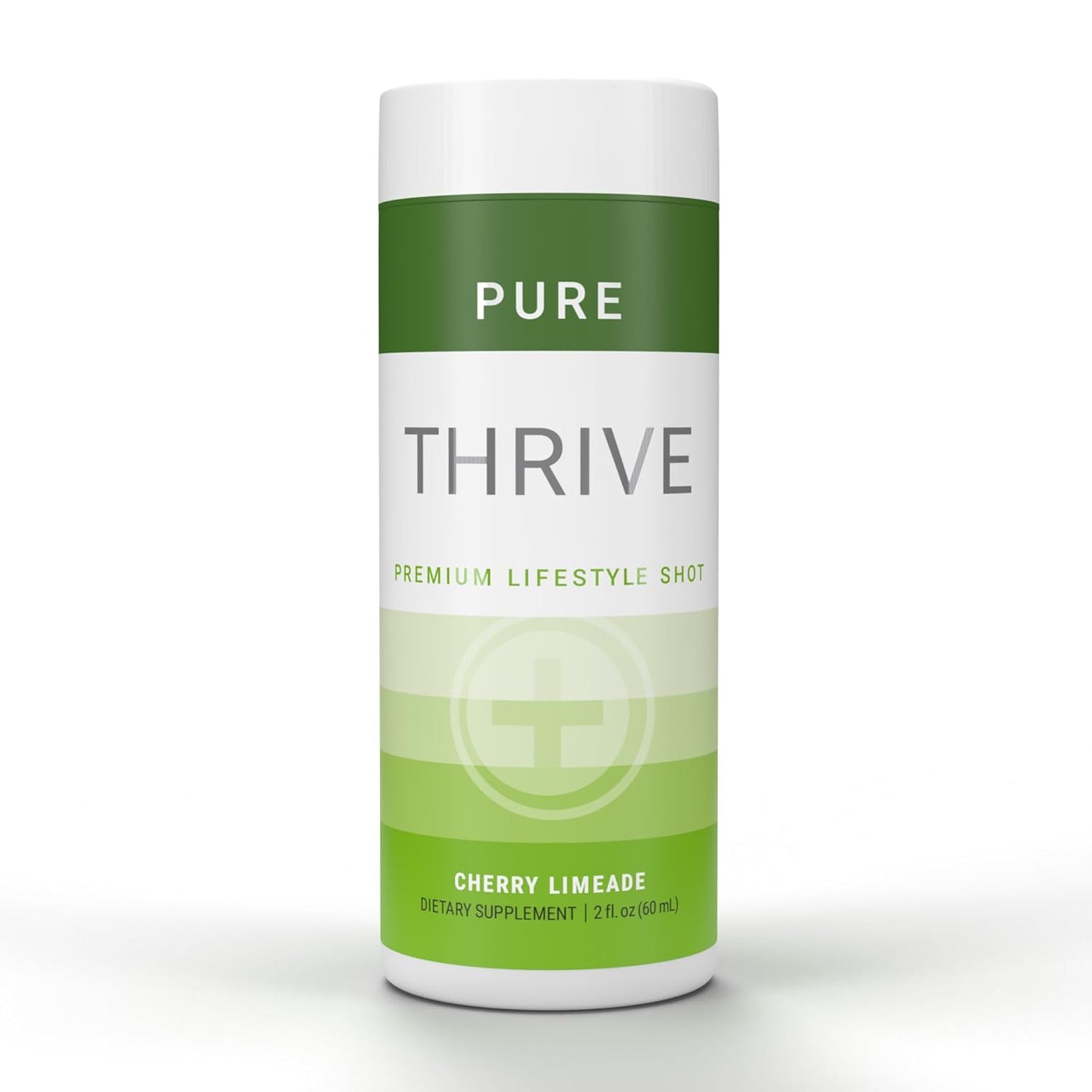 Le-Vel THRIVE Cherry Limeade Energy Shot - 12 Pack, 2 fl oz Each - Sugar-Free, Zero-Calorie Natural Energy Booster with B Vitamins - Healthy Caffeine Supplement
