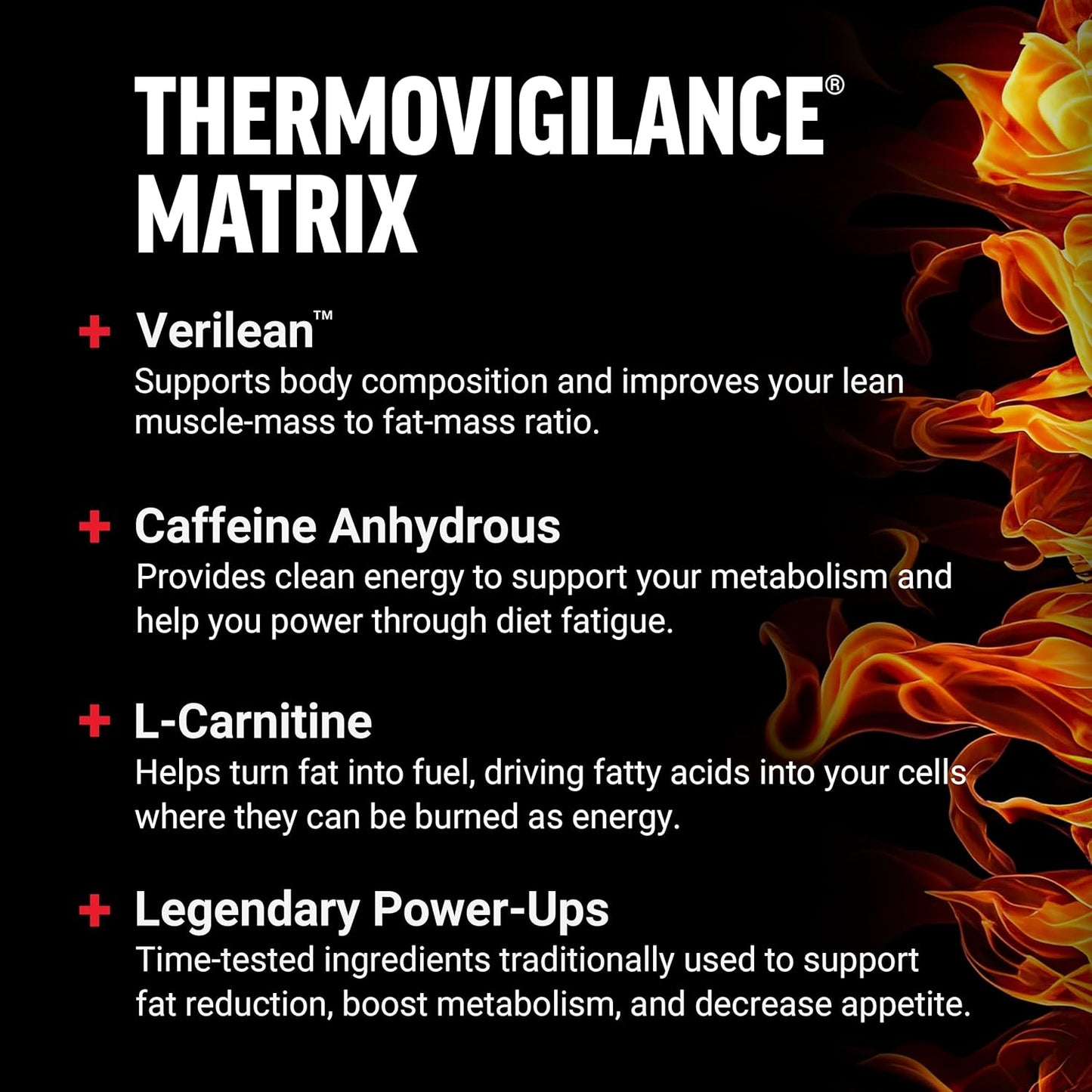 LeanFire Pre Workout Energy Pills - Boost Energy, Build Muscle - Green Tea Extract, Caffeine - 60 Count, Black