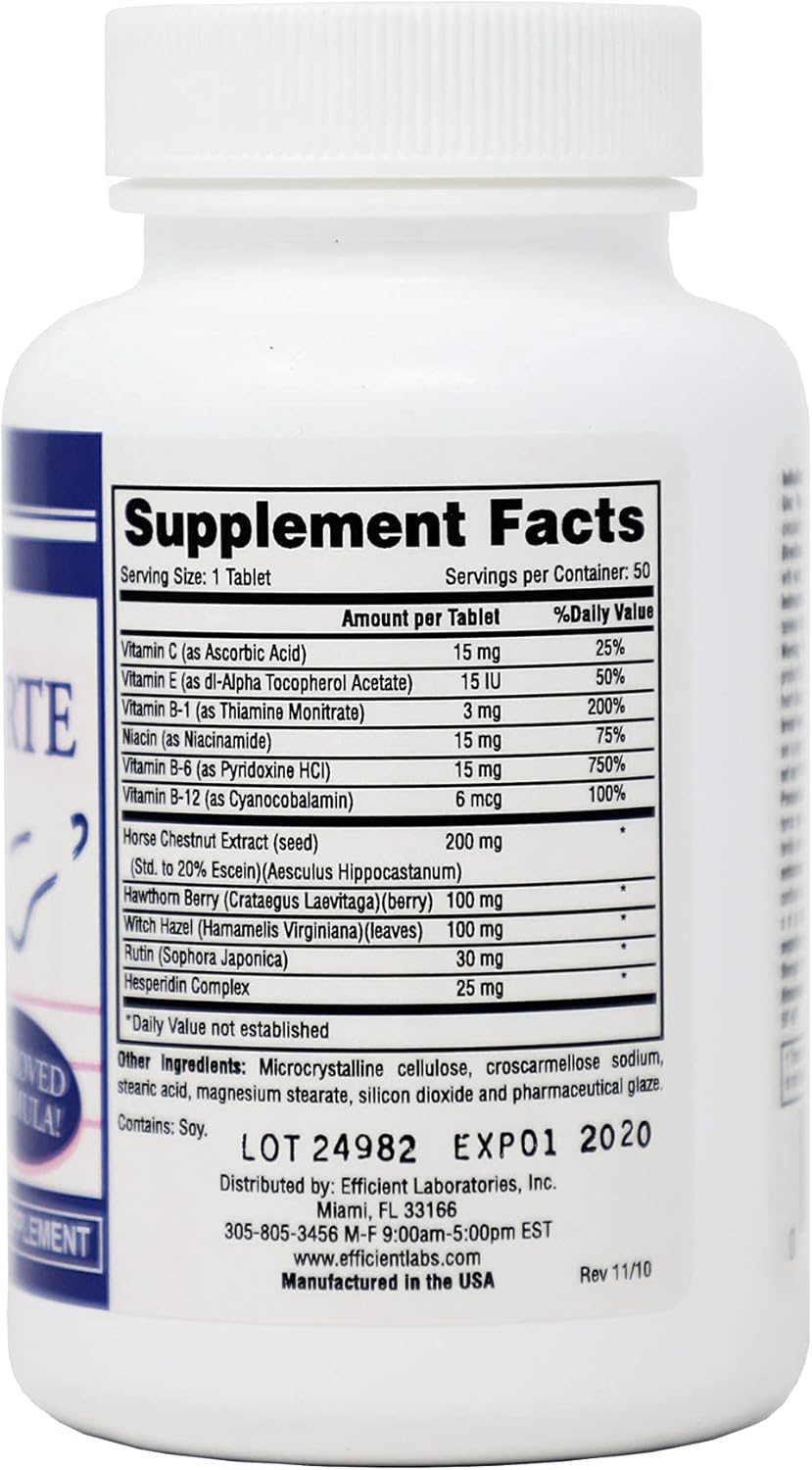 Leg Vein Health Supplement - Venoflash Forte for Improved Circulation