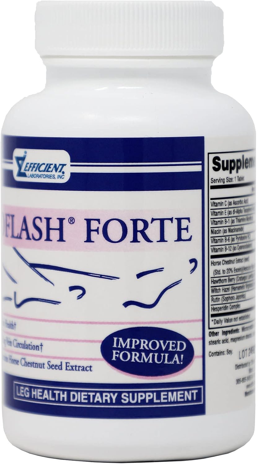 Leg Vein Health Supplement - Venoflash Forte for Improved Circulation