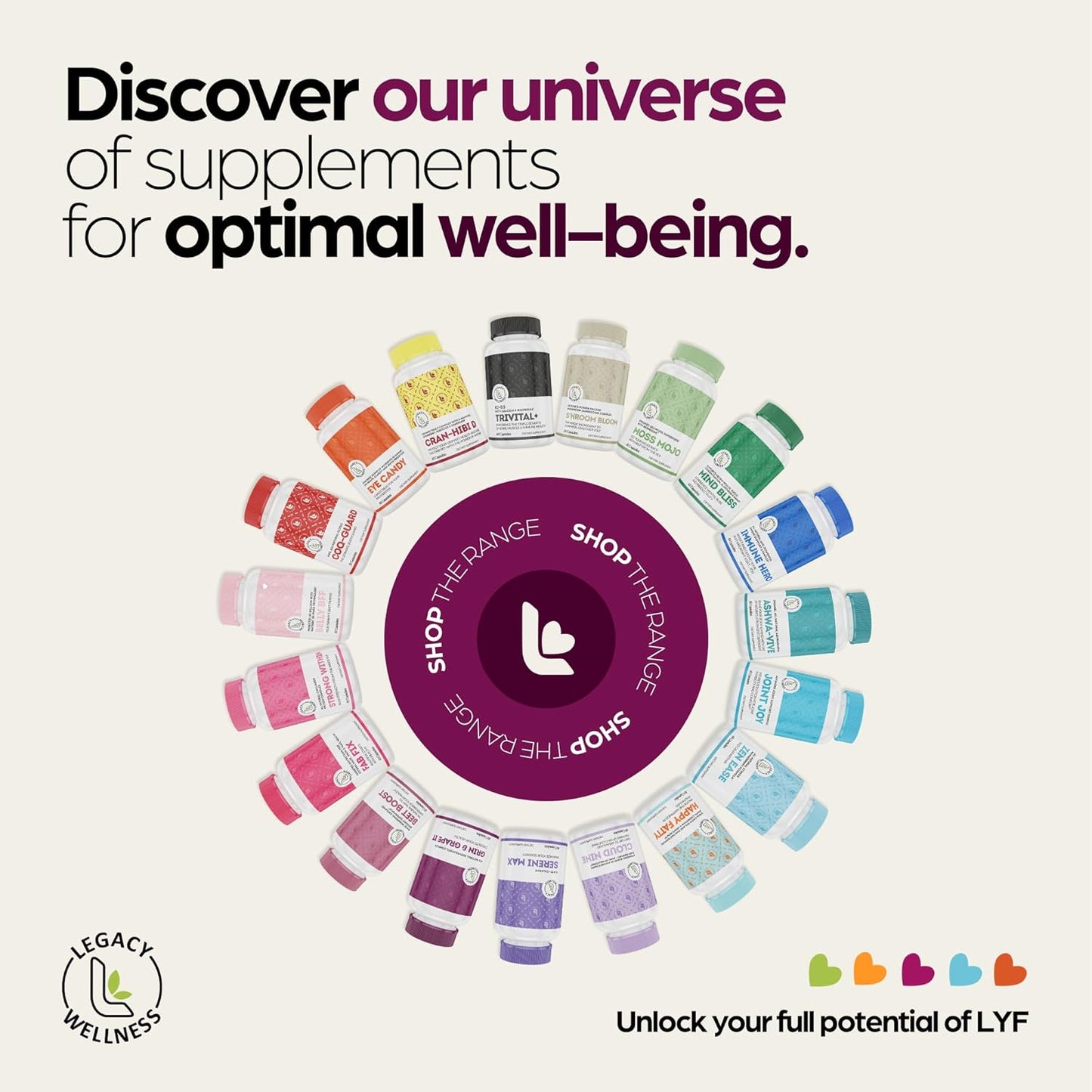 LegacyNutra GRIN & Grape IT Resveratrol Supplement - Supports Healthy Aging & Vitality - 600mg Trans-Resveratrol Capsules for Skin, Immune, Digestive, Cardiovascular, Brain, Joint Health