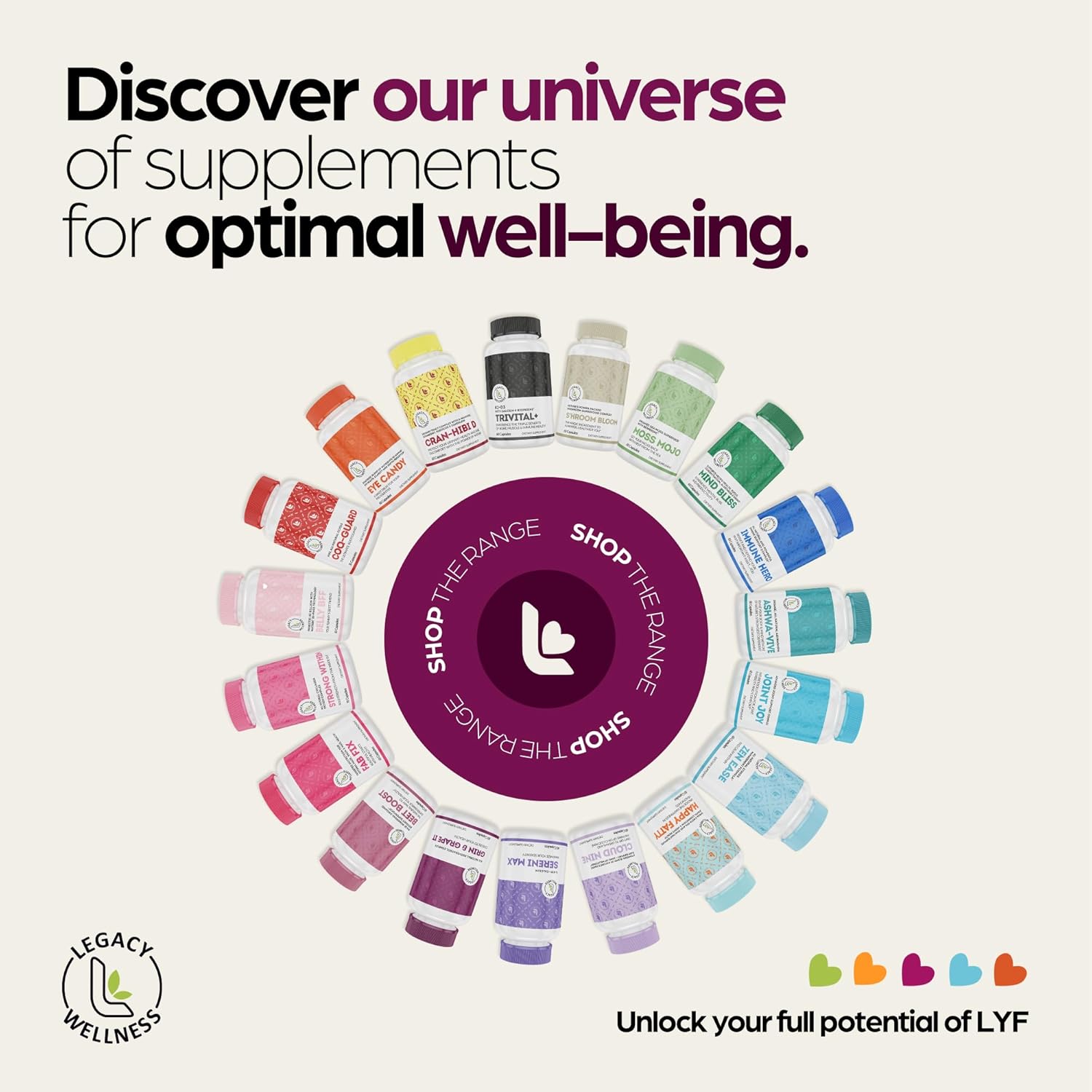 LegacyNutra GRIN & Grape IT Resveratrol Supplement - Supports Healthy Aging & Vitality - 600mg Trans-Resveratrol Capsules for Skin, Immune, Digestive, Cardiovascular, Brain, Joint Health