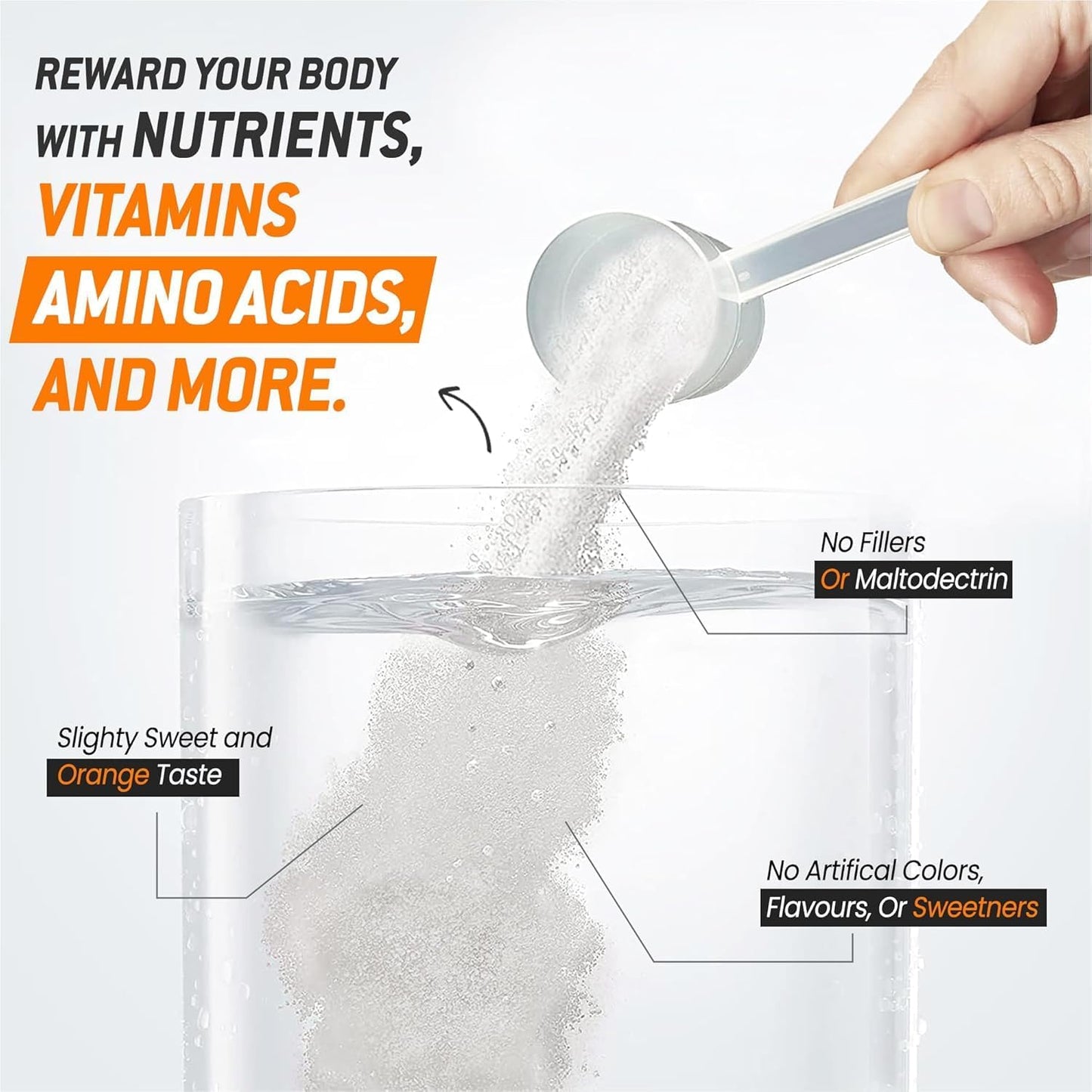 LEÓN SPORT Post Workout Recovery Powder with Protein, COQ10, Amino Acids, BCAA - 14 Servings