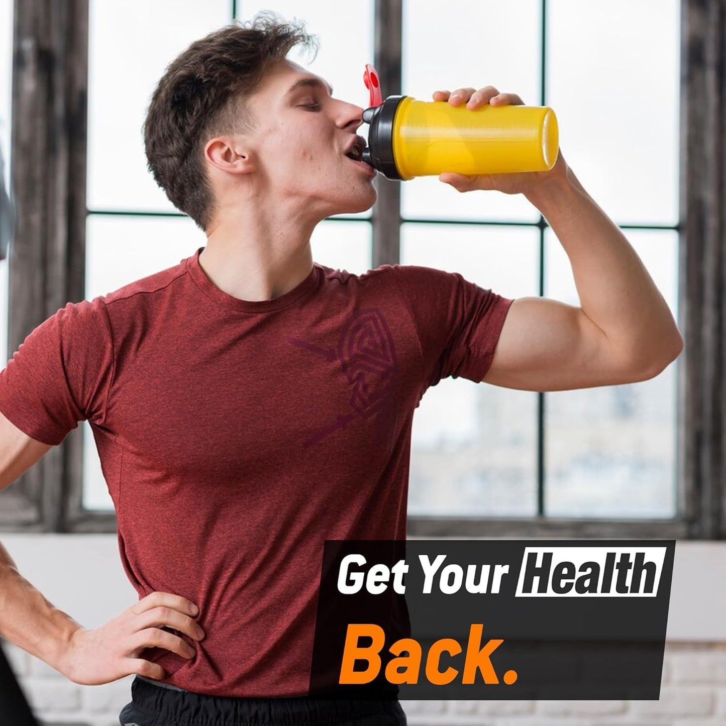 LEÓN SPORT Post Workout Recovery Powder with Protein, COQ10, Amino Acids, BCAA - 14 Servings