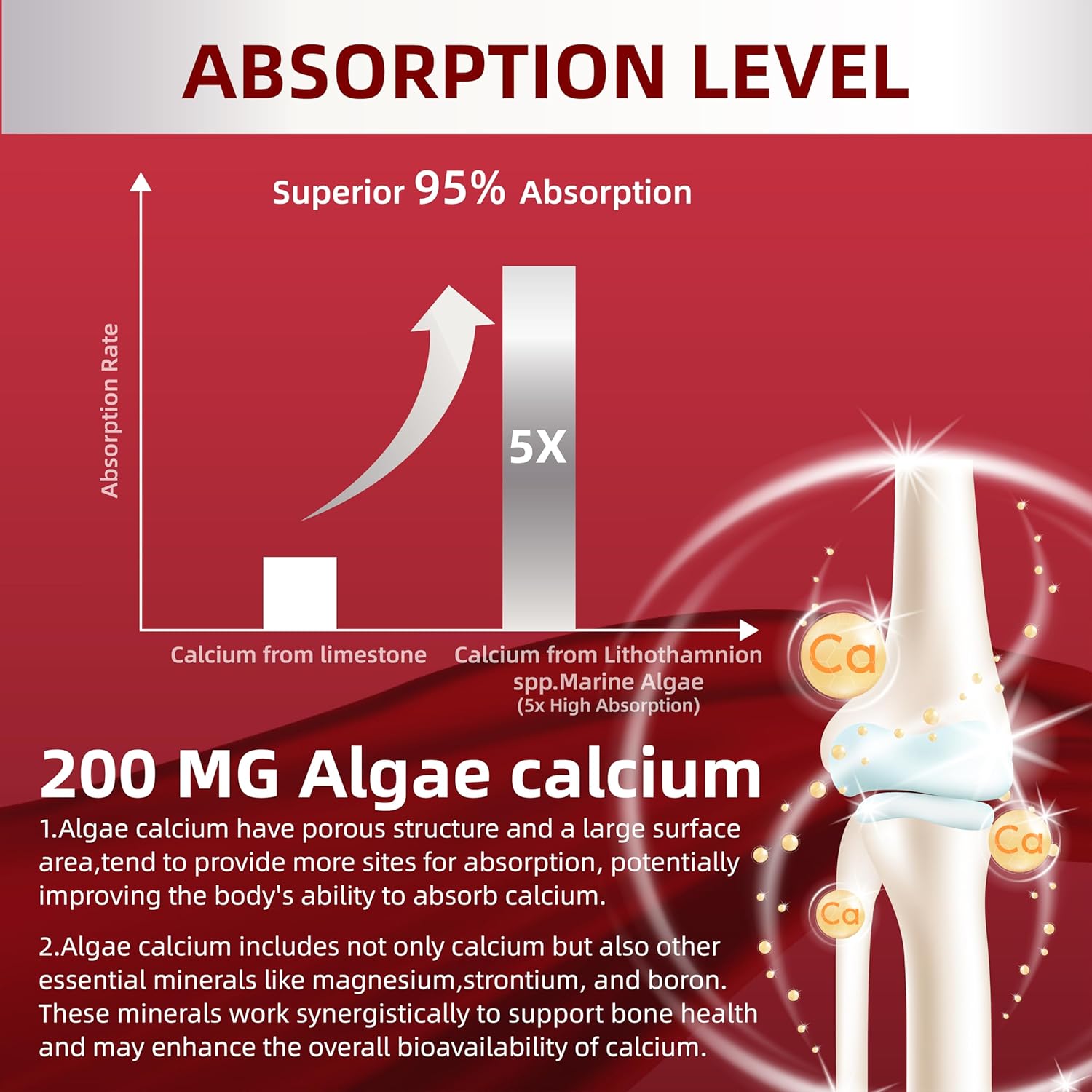 Lerinettia Women's 50+ Multivitamin with Immune Health Support, Calcium, Zinc - 120 Count Vegan Formula