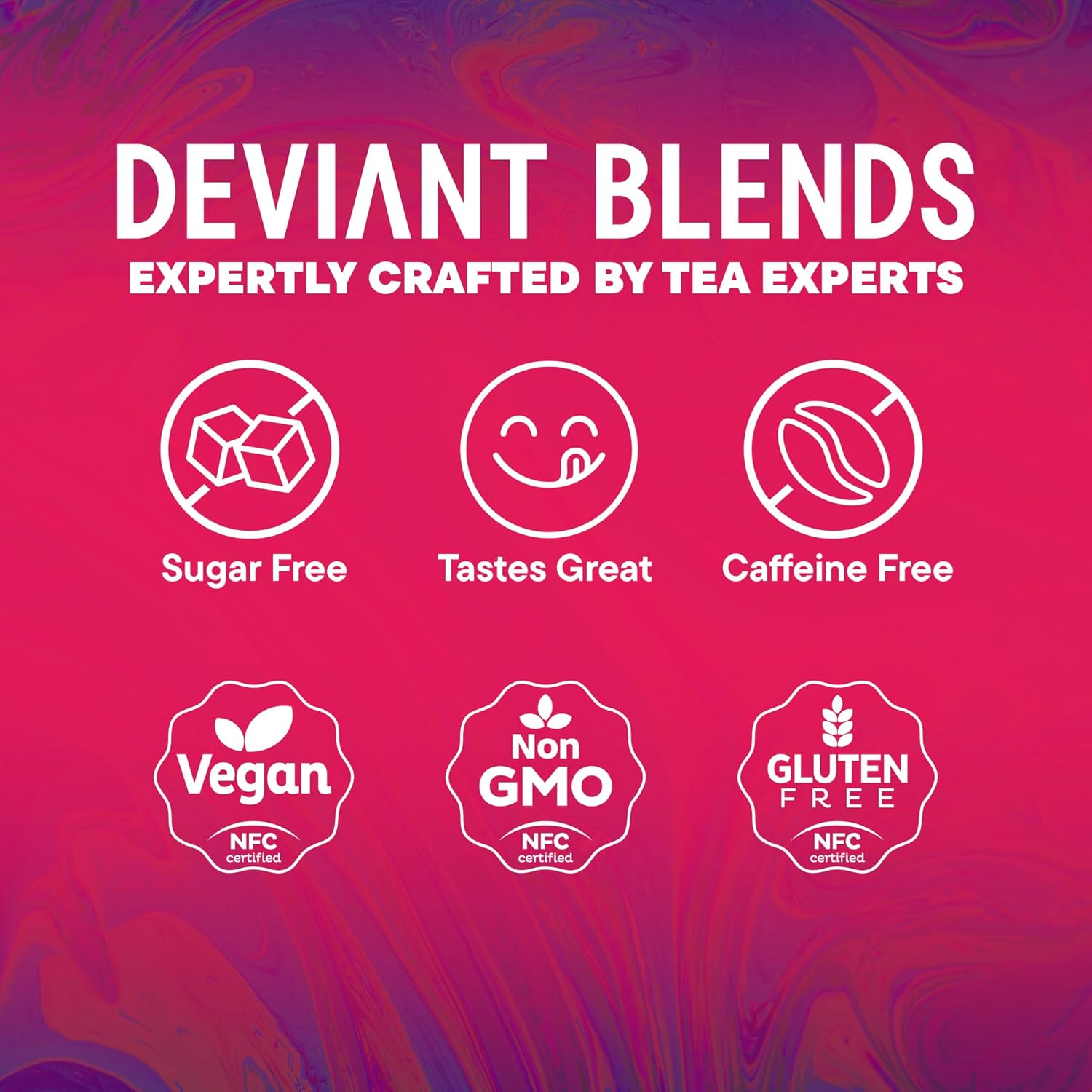 Libido-Boosting Aphrodisiac Tea for Couples - Gluten, Sugar, and Caffeine-Free - Horny Goat Weed, Fenugreek, Butterfly Pea Flower, and Hibiscus Blend