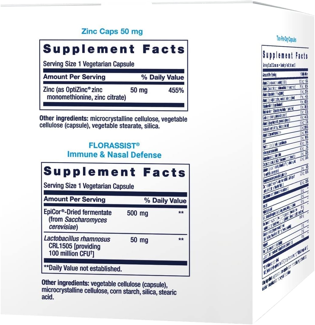 Life Extension - Immune Packs with Vitamin C & D, Zinc and Probiotic (30 Packs)