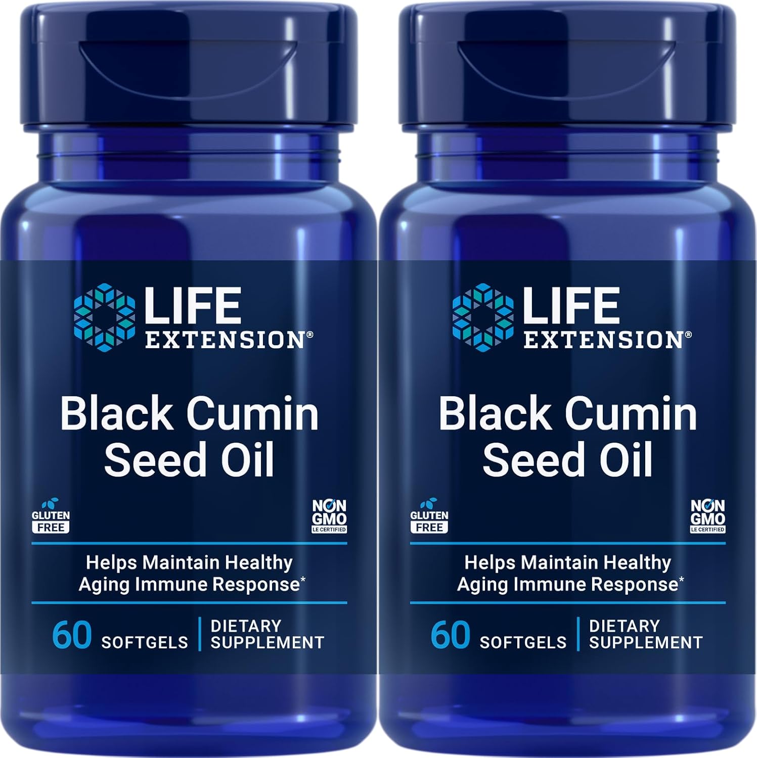 Life Extension Black Cumin Seed Oil Softgels - Pack of 120