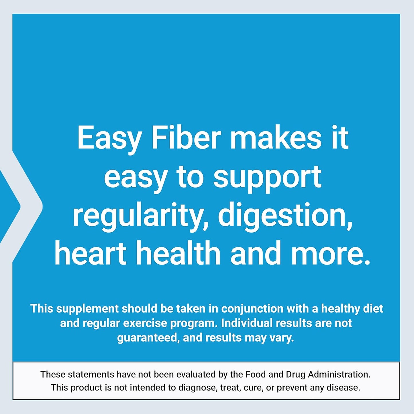 Life Extension Easy Fiber with Glucomannan for Regularity, Digestion & Heart Health - Vegetarian, Non-GMO, Gluten & Sugar Free - 167g