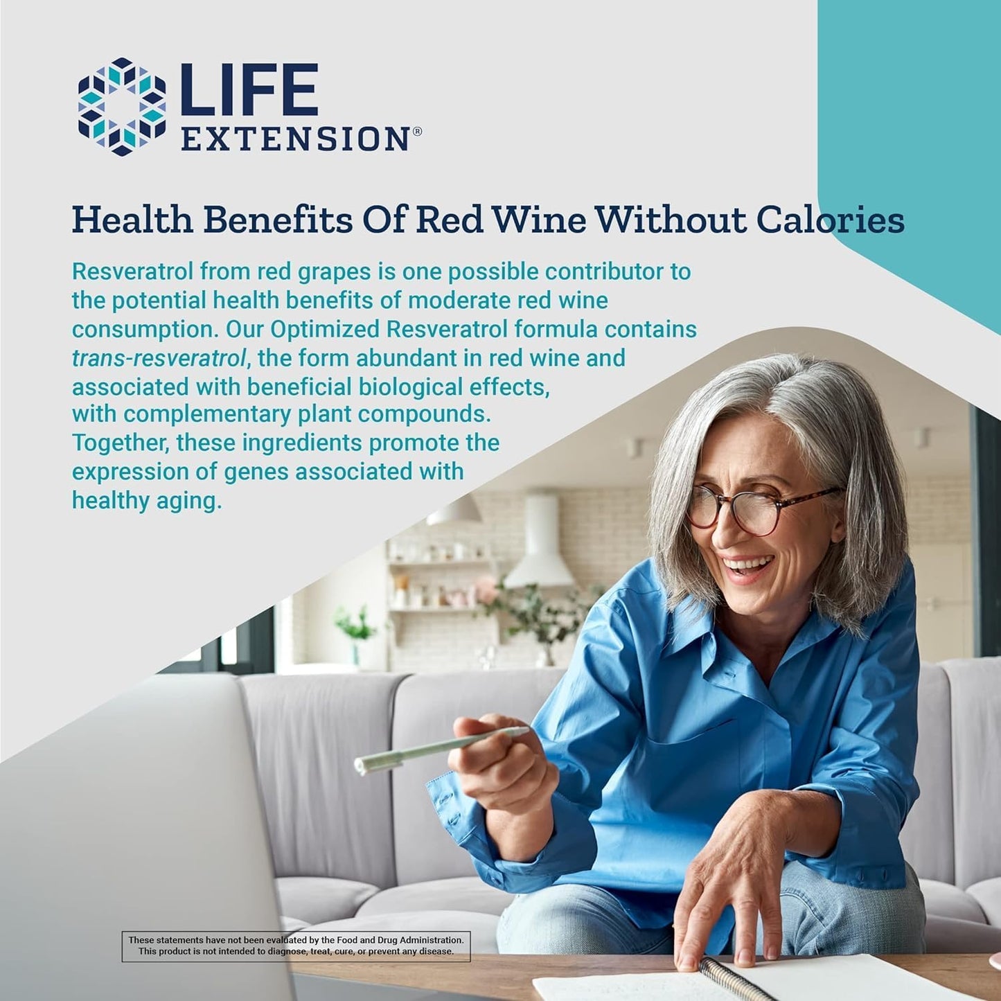 Life Extension Resveratrol Elite with Bio-Quercetin, 60 Vegetarian Capsules - Non GMO & Gluten Free