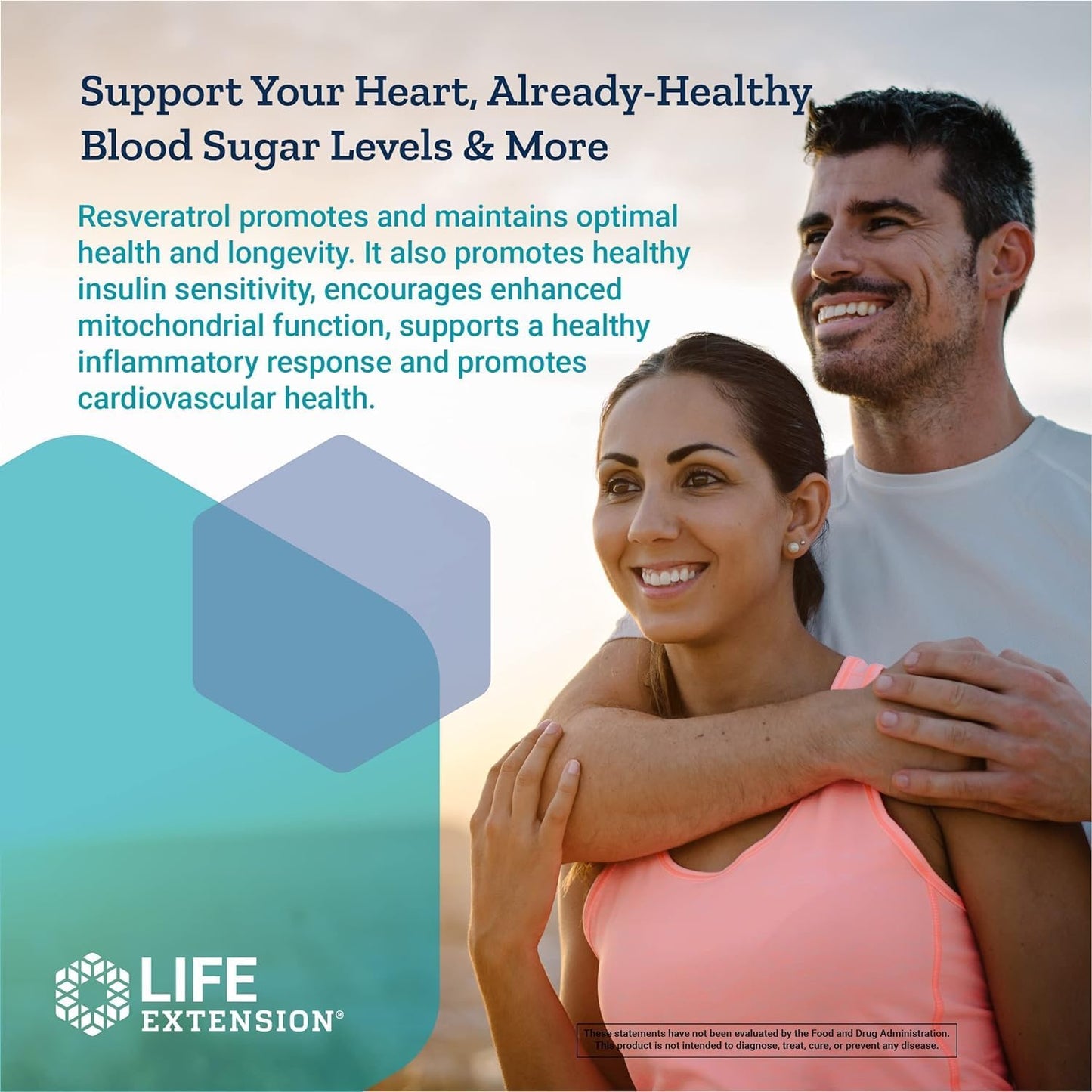 Life Extension Resveratrol Elite with Bio-Quercetin, 60 Vegetarian Capsules - Non GMO & Gluten Free