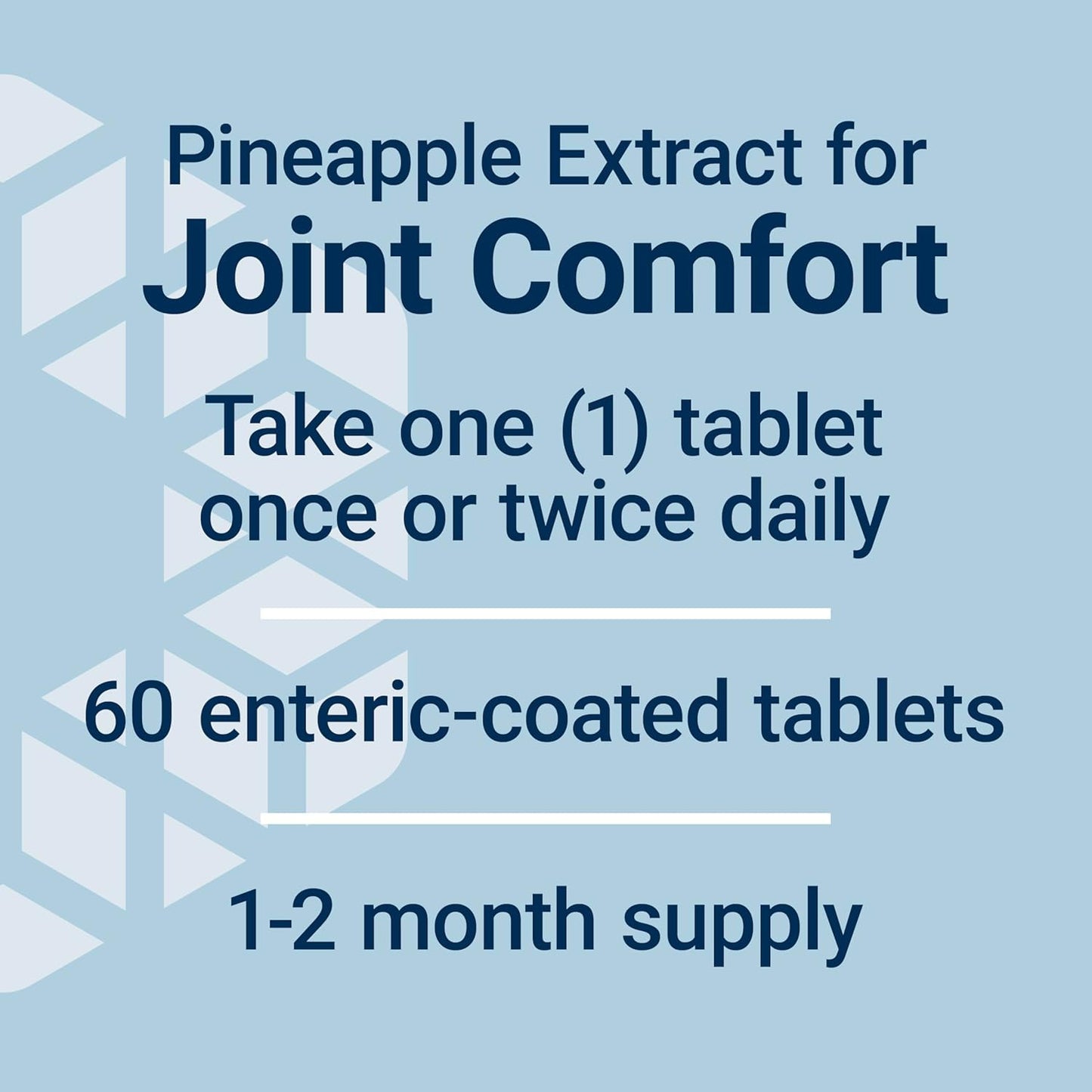 Life Extension Specially-Coated Bromelain Pineapple Extract Tablets for Joint Health and Comfort - 500 mg, 60 Count, Vegetarian, Gluten-Free, Non-GMO