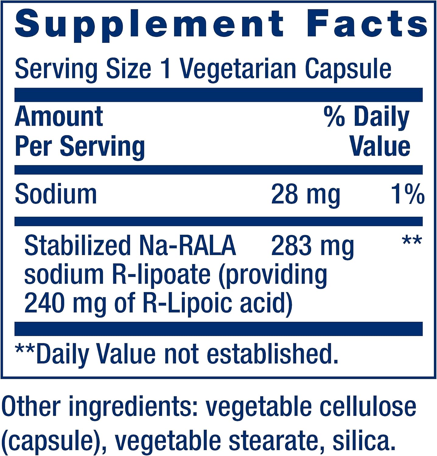 Life Extension Super R-Lipoic Acid Capsules - 240mg of R-Form R-Lipoic Acid for Oxidative Stress Defense - Gluten-Free, Non-GMO, Vegetarian - 60ct x 2 Pack