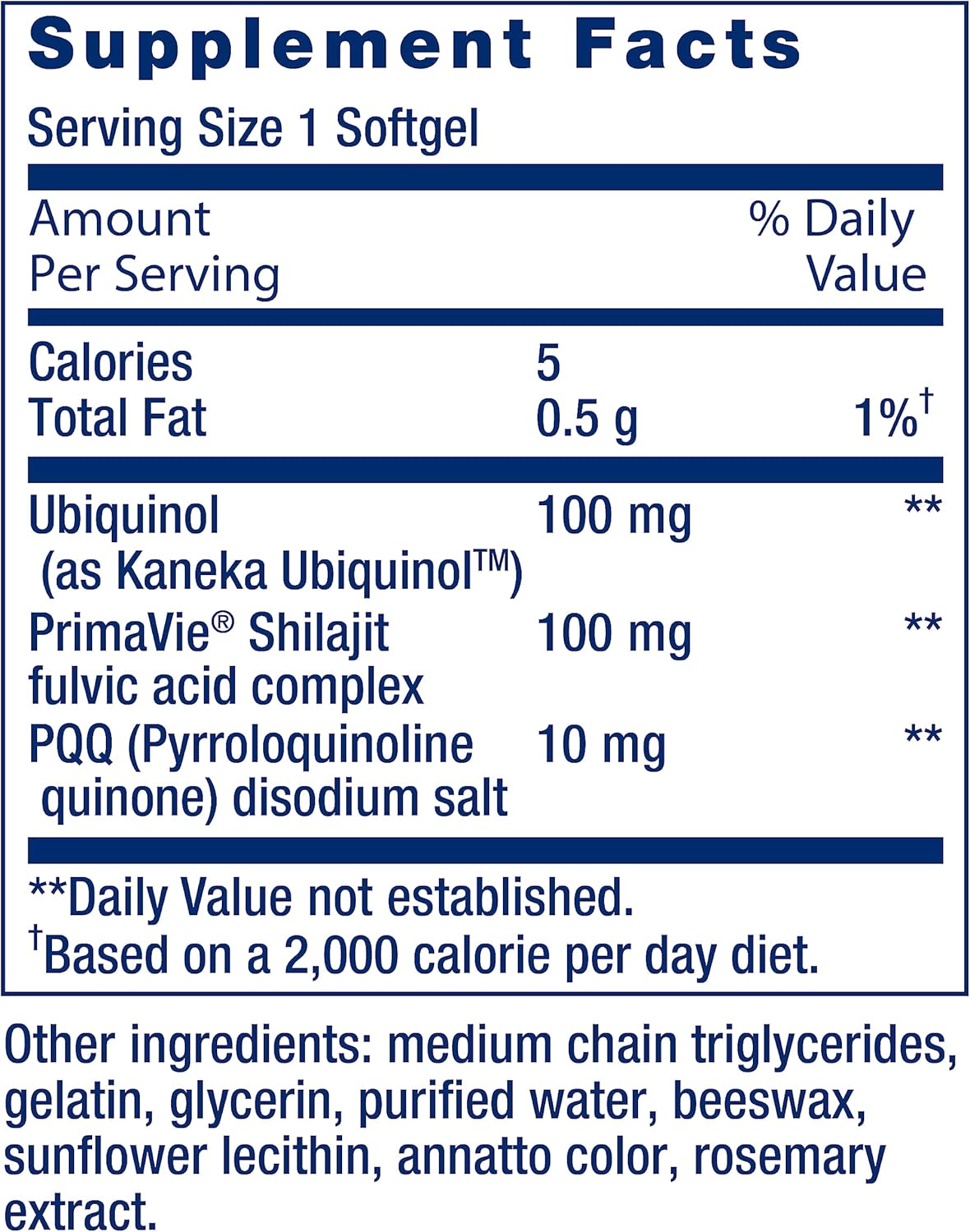 Life Extension Super Ubiquinol CoQ10 with PQQ and NAC for Immune, Respiratory, and Liver Health