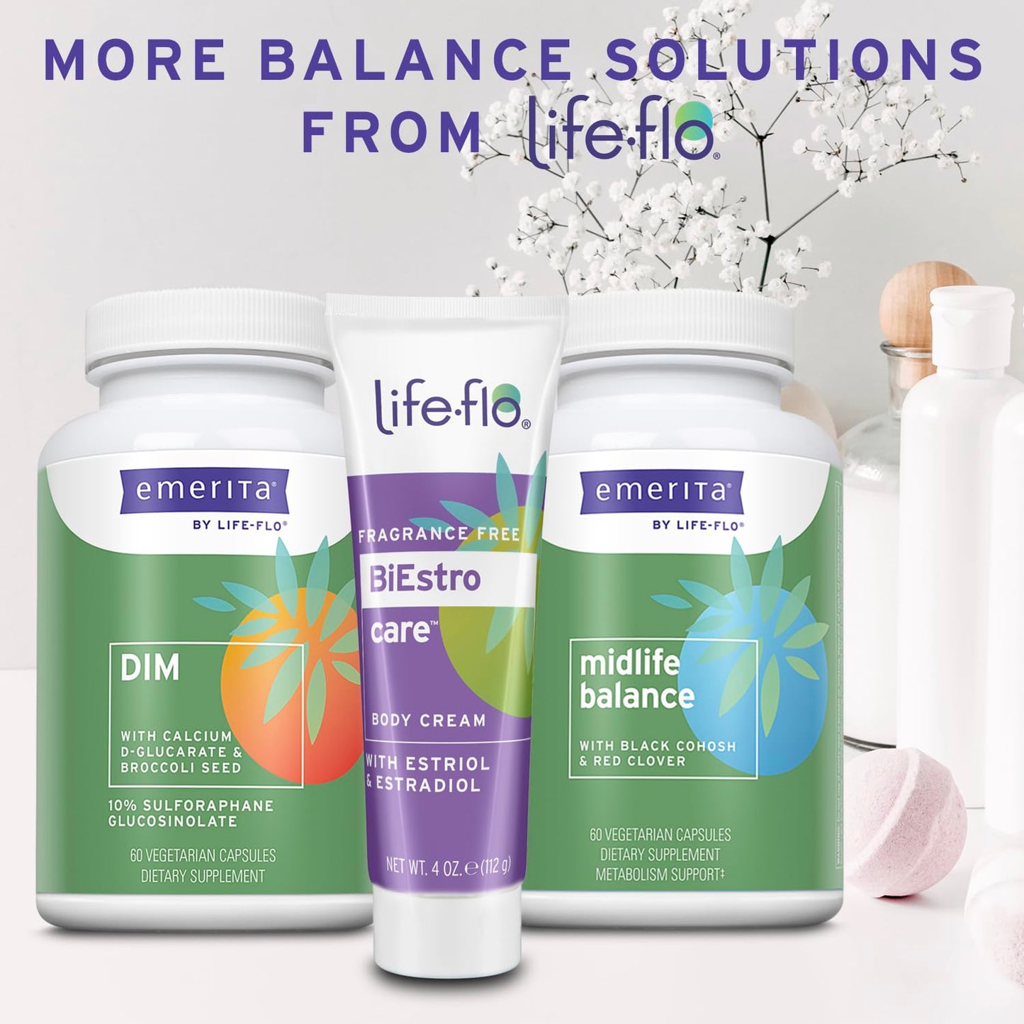 Life-Flo Progesta-Care Plus - Progesterone Cream for Women with Phytoestrogens - Supports Healthy Balance - Fragrance Free - 4oz