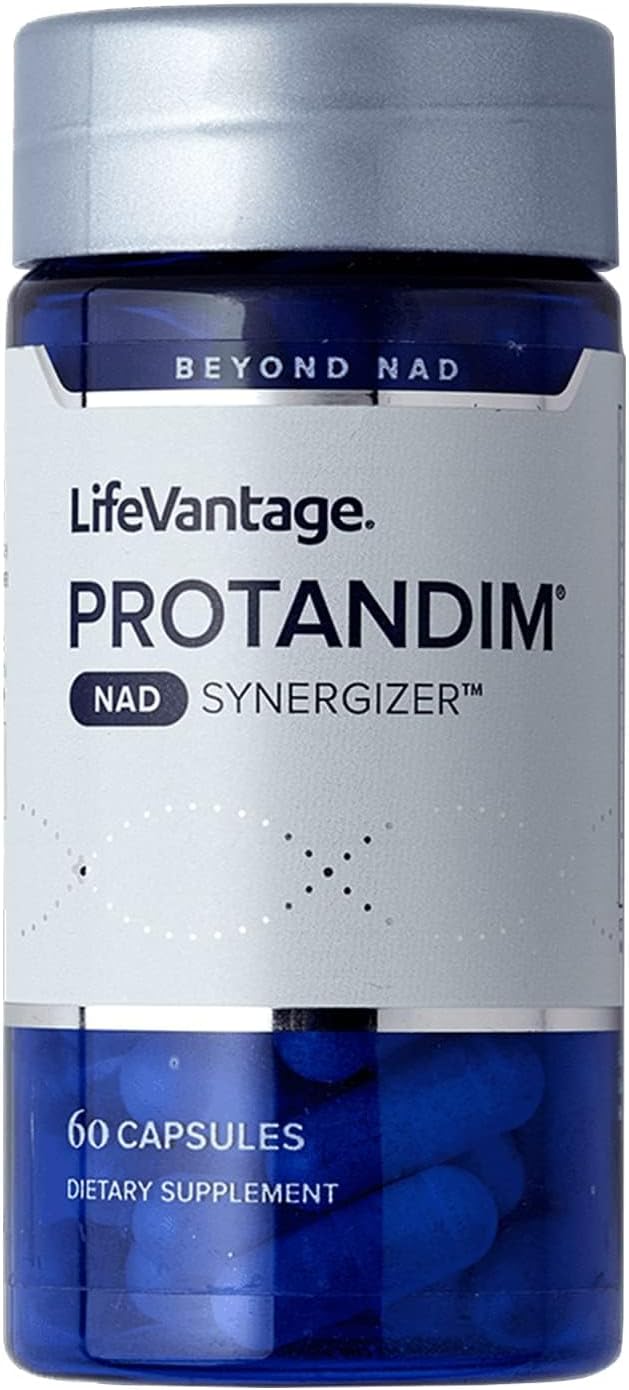 LifeVantage Protandim NAD Synergizer: 60 Capsules, Supports Healthy Vascular System, Energy, Focus, Cellular Health