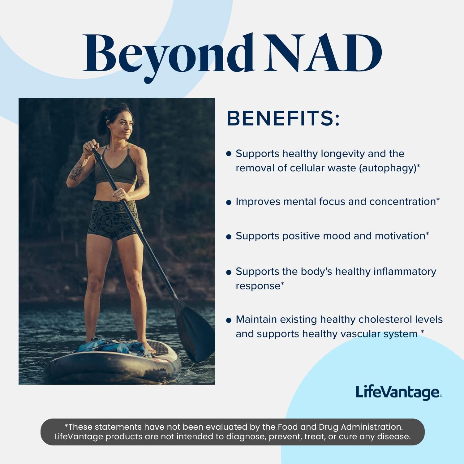 LifeVantage Protandim NAD Synergizer: 60 Capsules, Supports Healthy Vascular System, Energy, Focus, Cellular Health