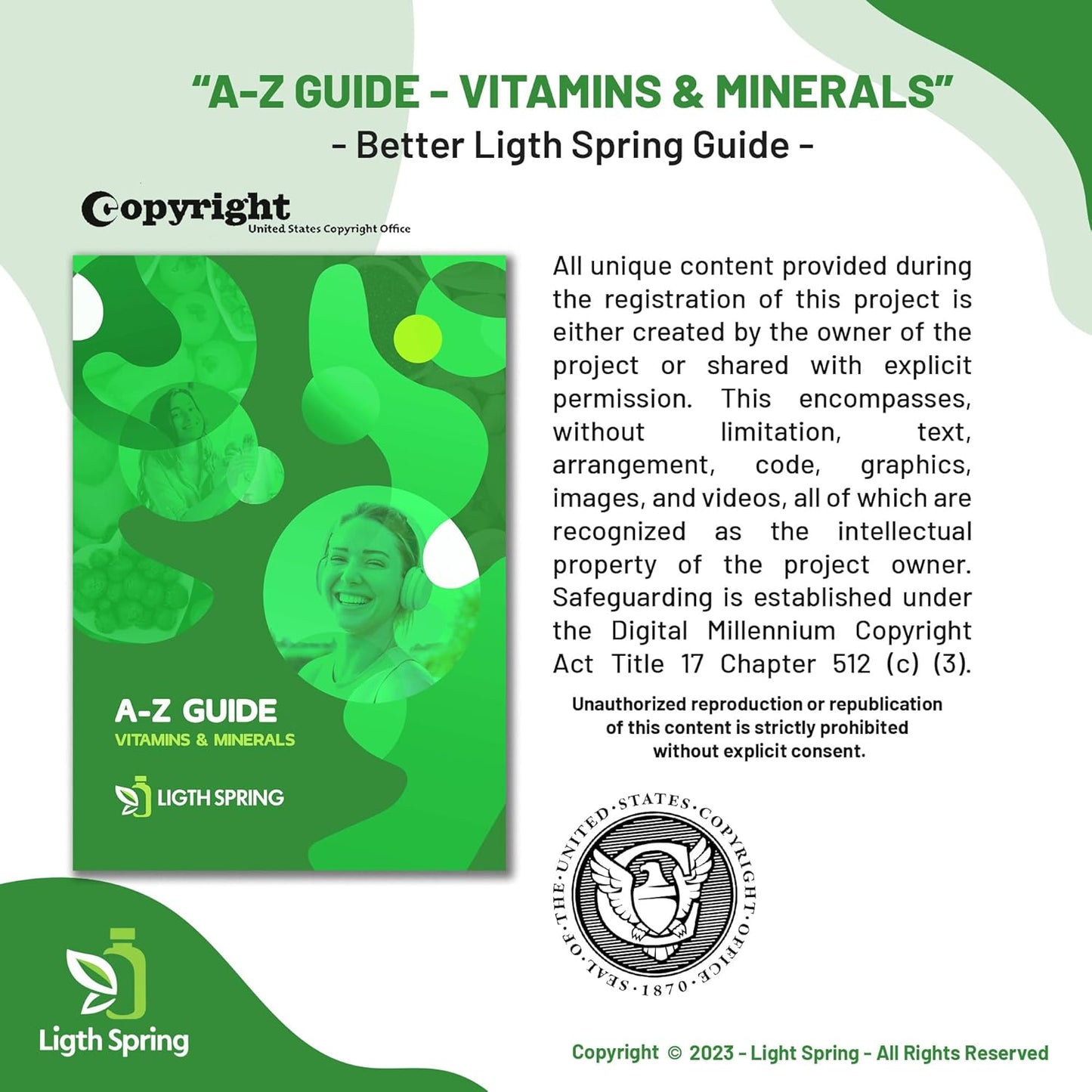 LightSpring Super B-Complex with Vitamin C, 460 Tablets - Complete A to Z Multivitamin & Mineral Supplement (2 Pack)