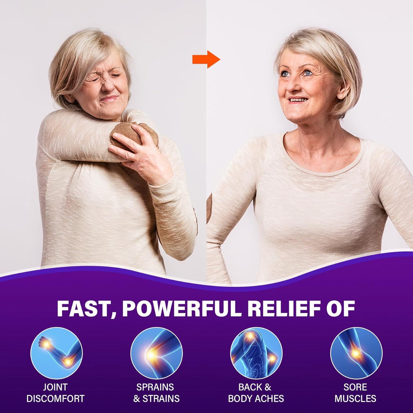 LILICARE Glucosamine Chondroitin Gummies with MSM, Boswellia Turmeric, Hydrolyzed Collagen & Hyaluronic Acid - 120 Count - Mobility Supplement