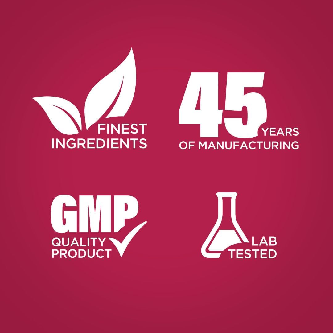 Lindberg Glucosamine Chondroitin MSM Capsules | 180 Count | Advanced Joint Support | Non-GMO, Gluten Free