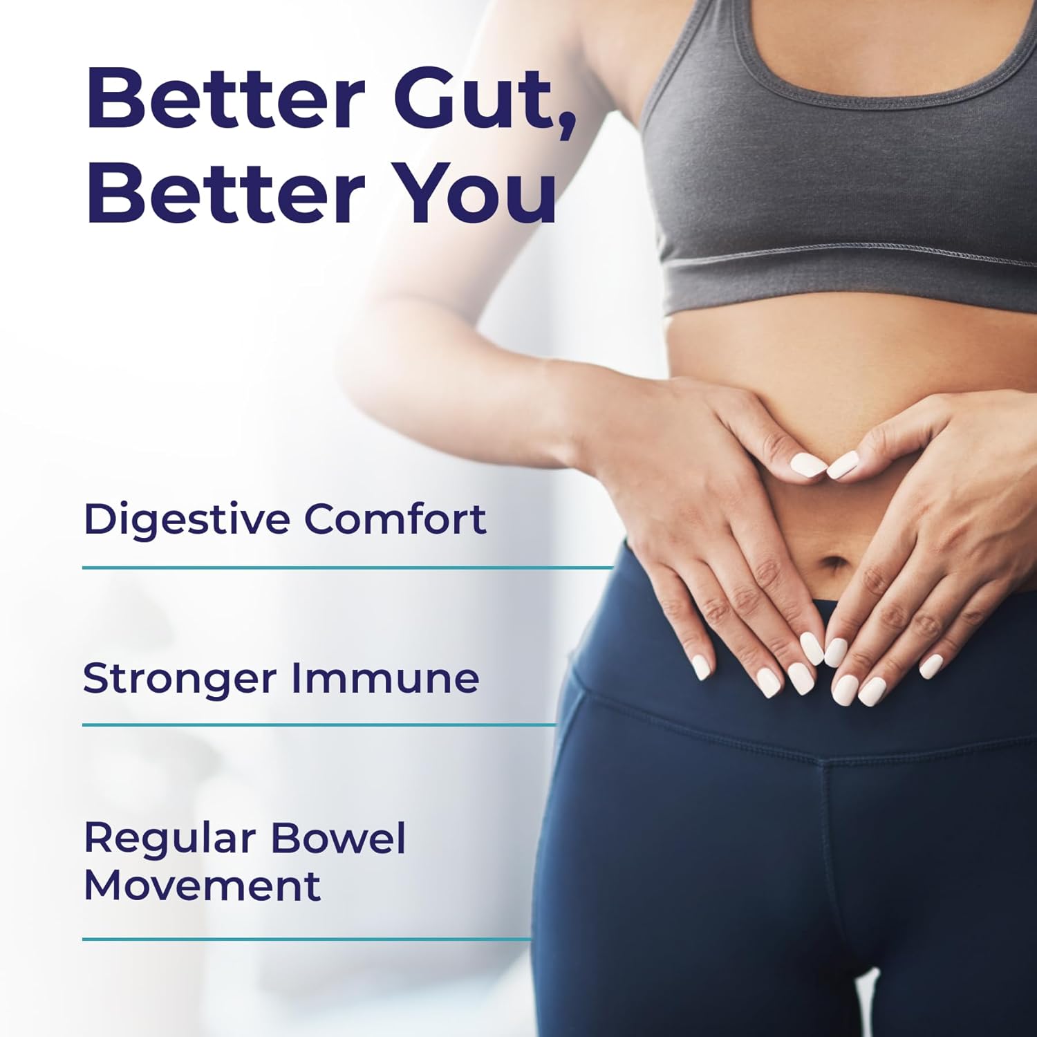 LionHeart Supplements Probiotic for Regular Bowel Movements - IBS & Constipation Relief - 60 Capsules for Men and Women